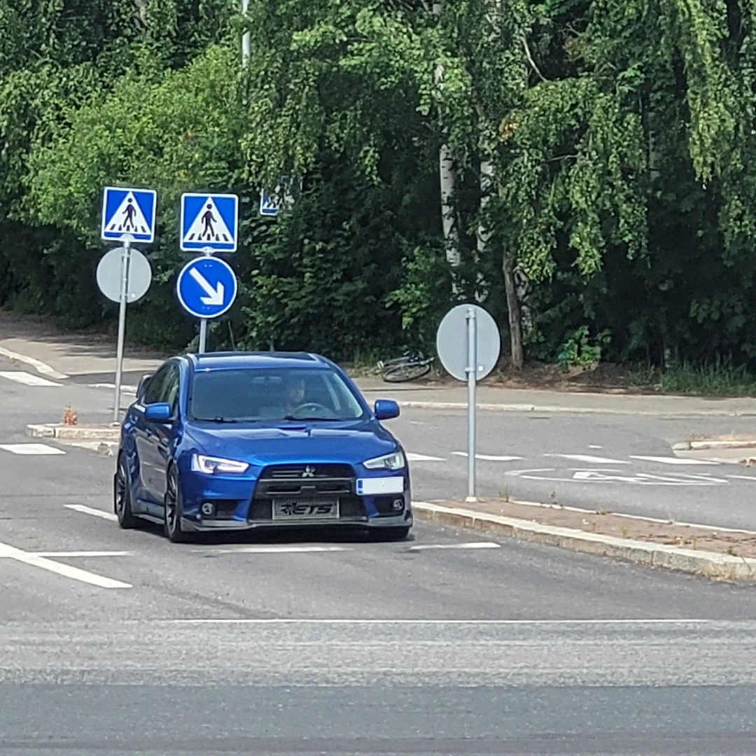 Mitsubishi Lancer Evolution X GSR FQ-360 spotted in Helsinki