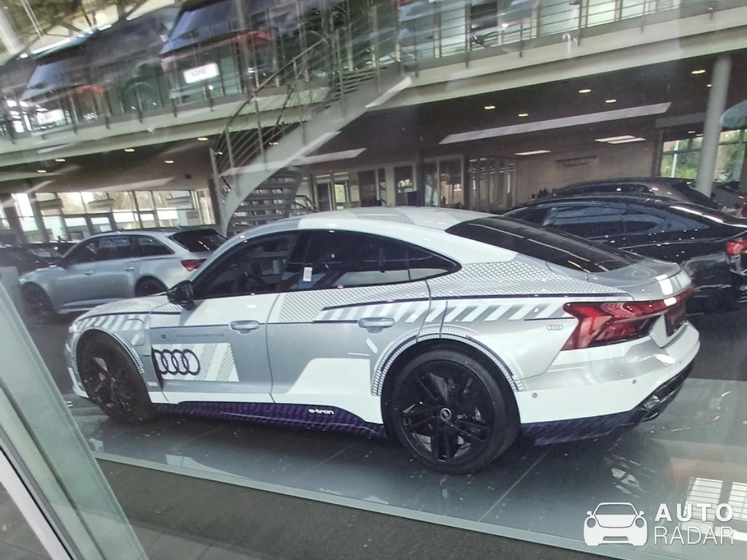 Audi RS E-Tron GT Ice Race Edition spotted in Lingen