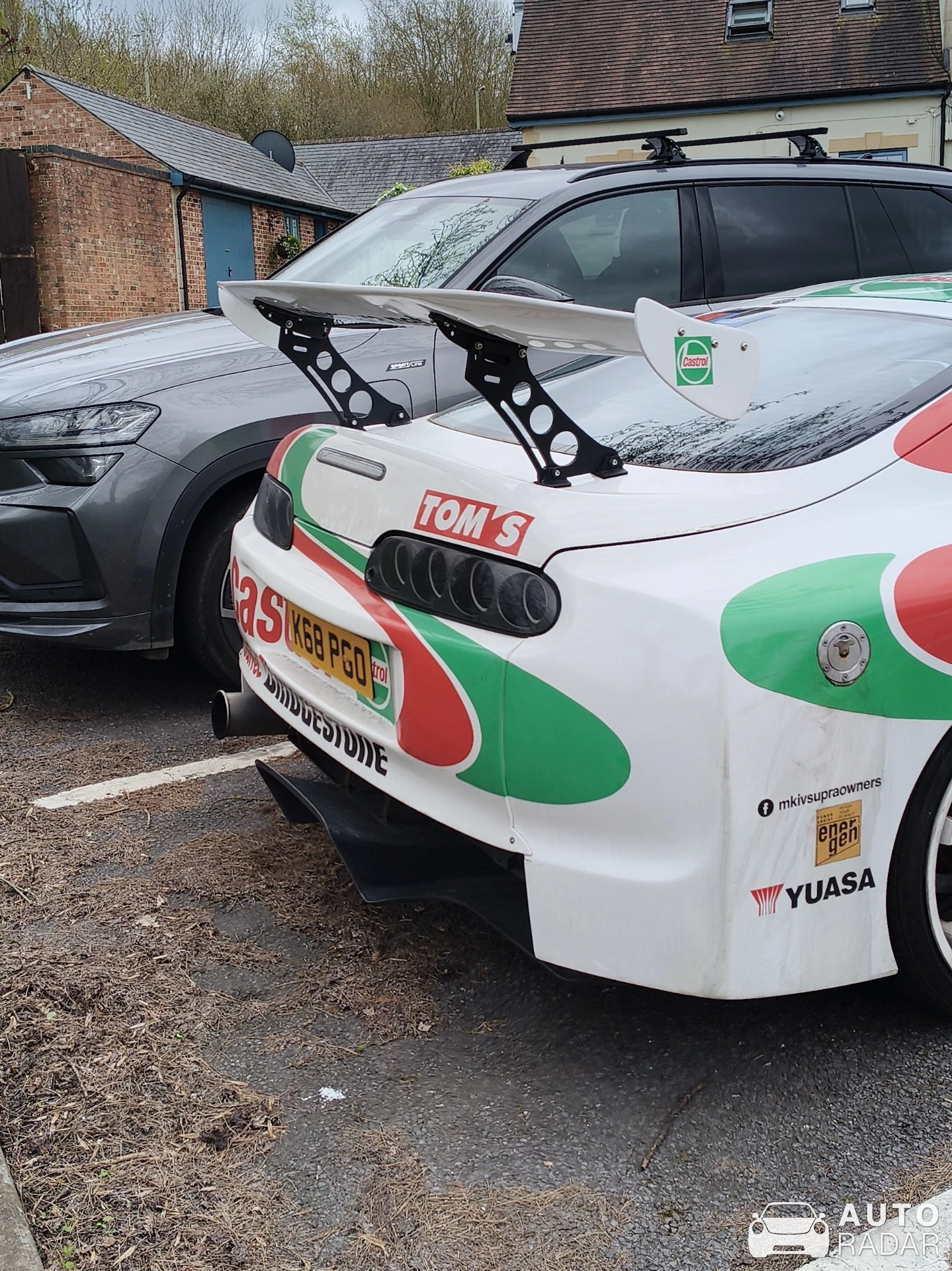 Toyota Supra A80 spotted in Swindon