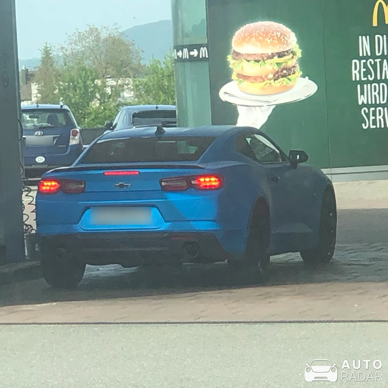Chevrolet Camaro spotted in Oberentfelden