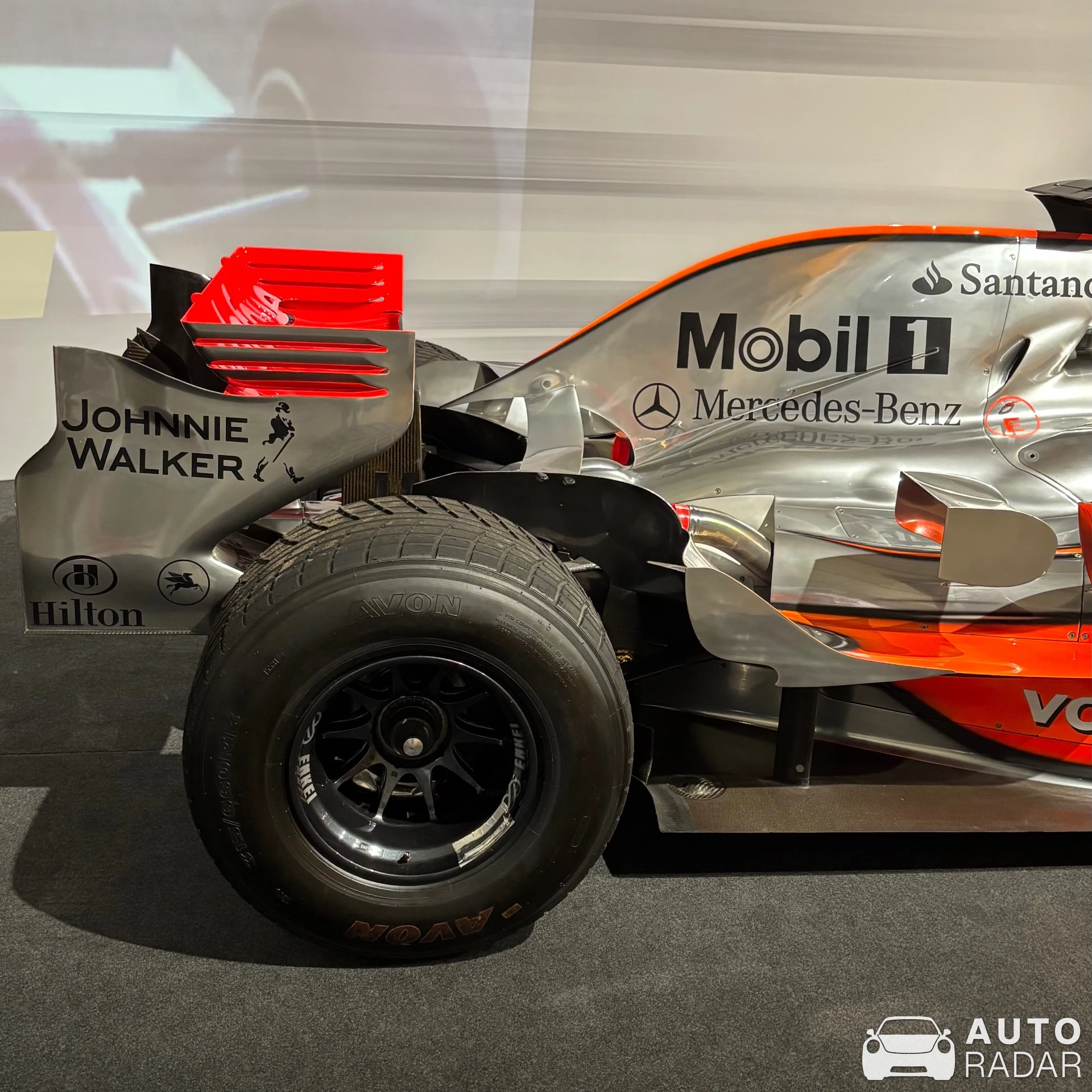 McLaren MP4-21 spotted in Le Mans
