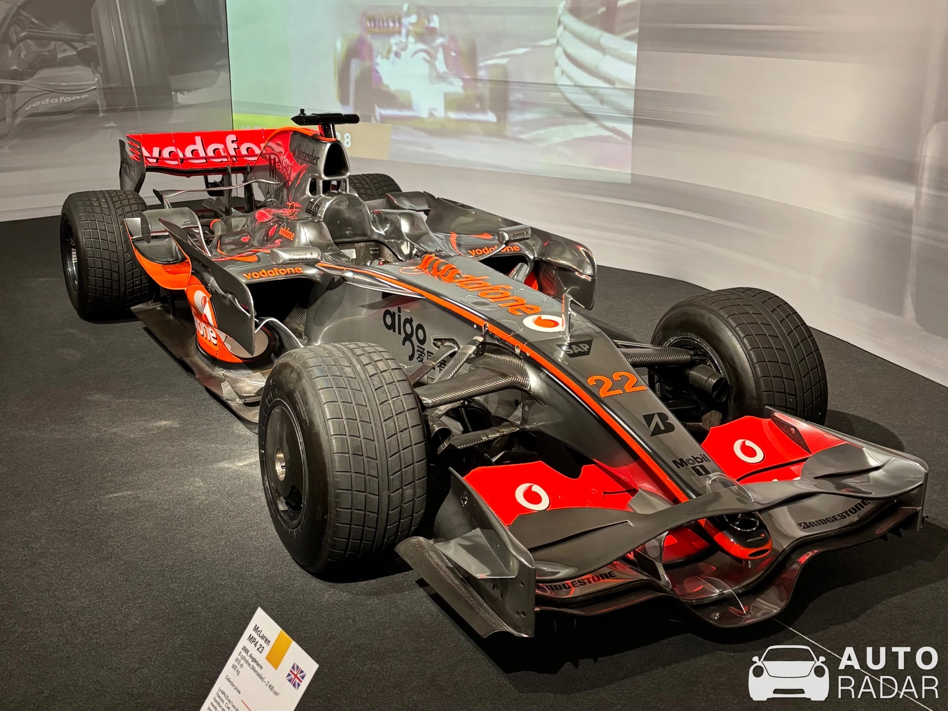 McLaren MP4-21 spotted in Le Mans, France