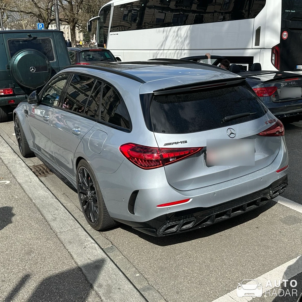 Mercedes-AMG C 63 S E-Performance Estate S206 spotted in Zürich