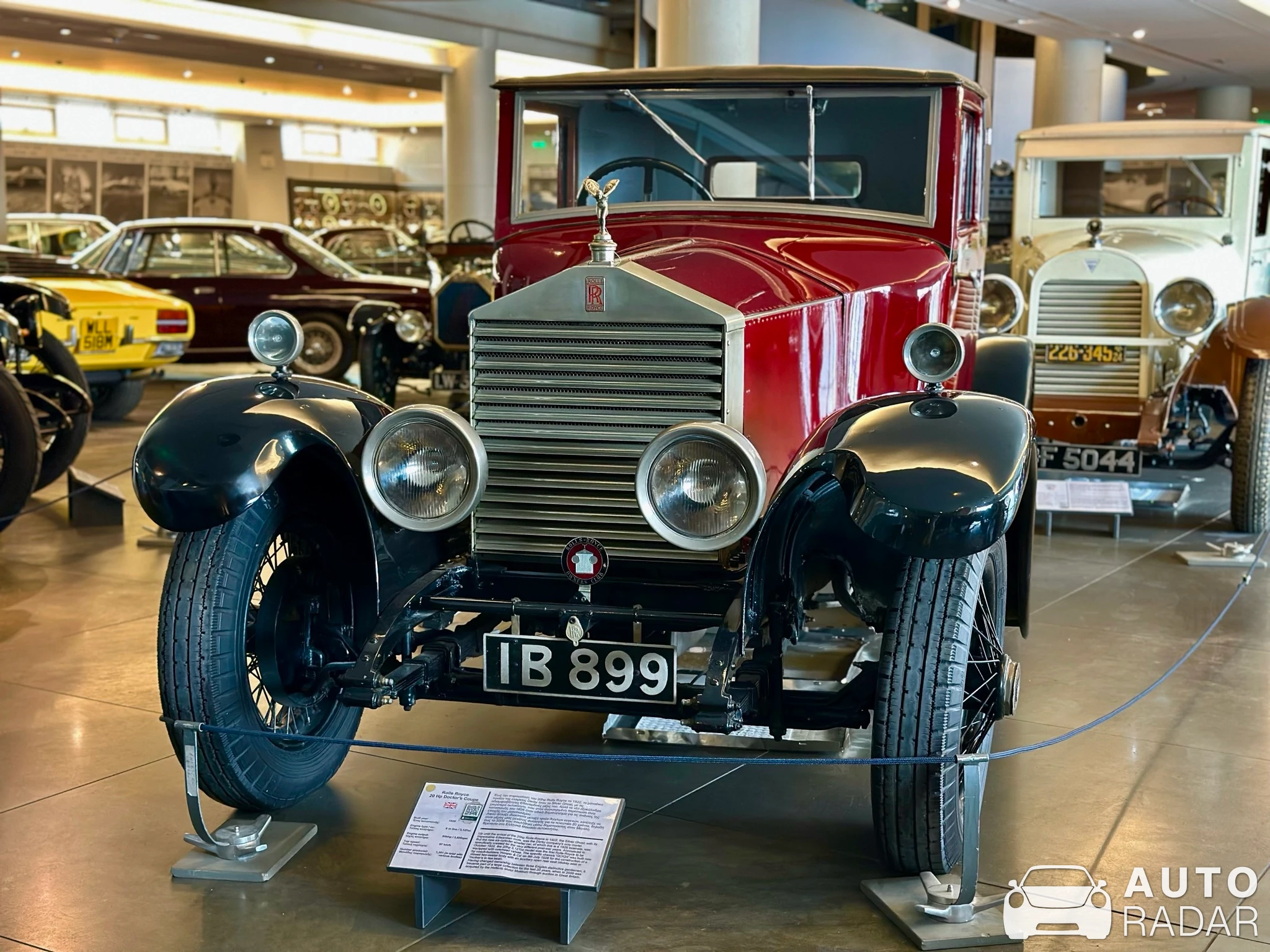 Rolls-Royce 20 hp Doctors Coupé spotted in Athina