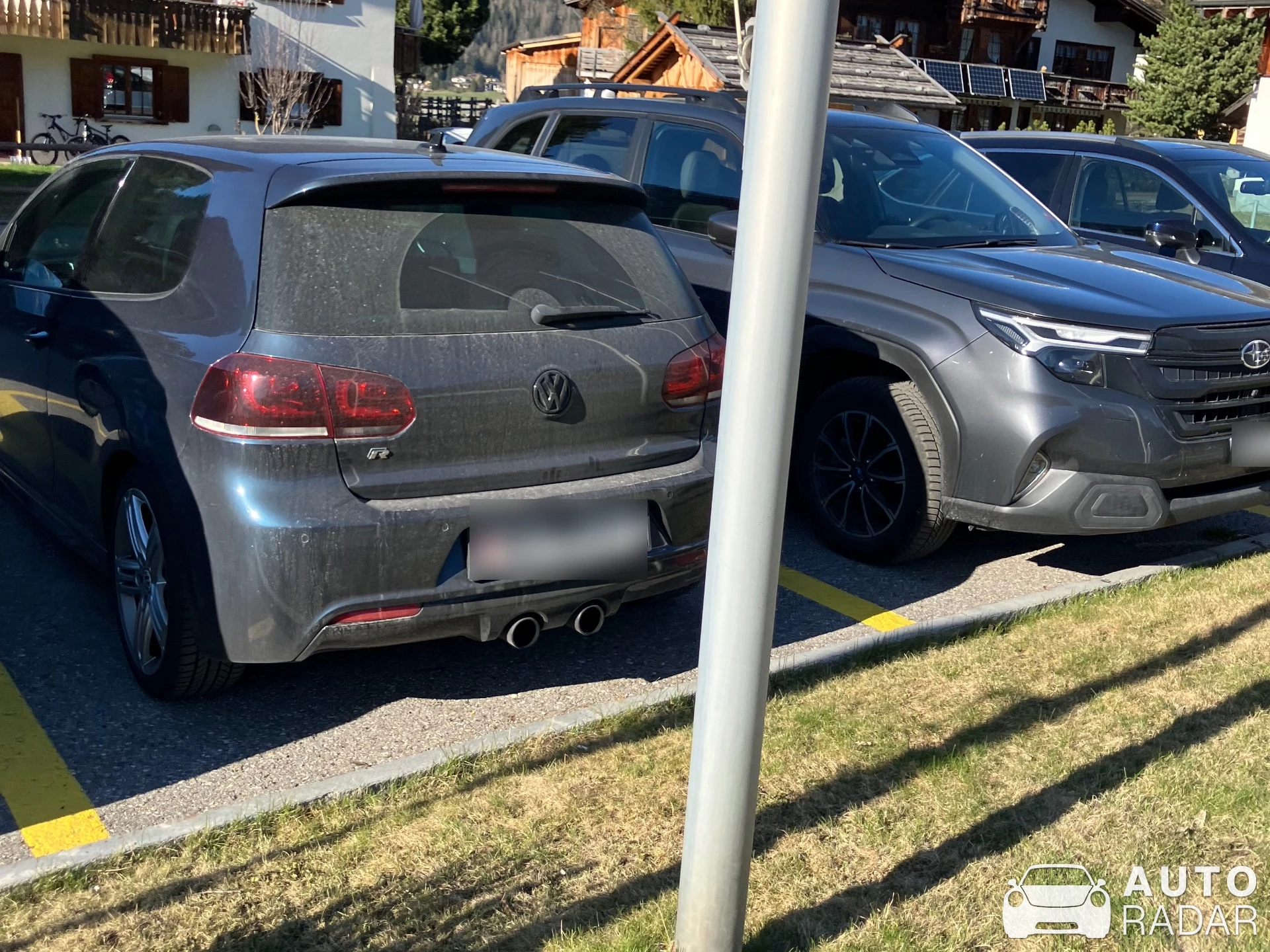 Volkswagen Golf R MkVI spotted in Davos