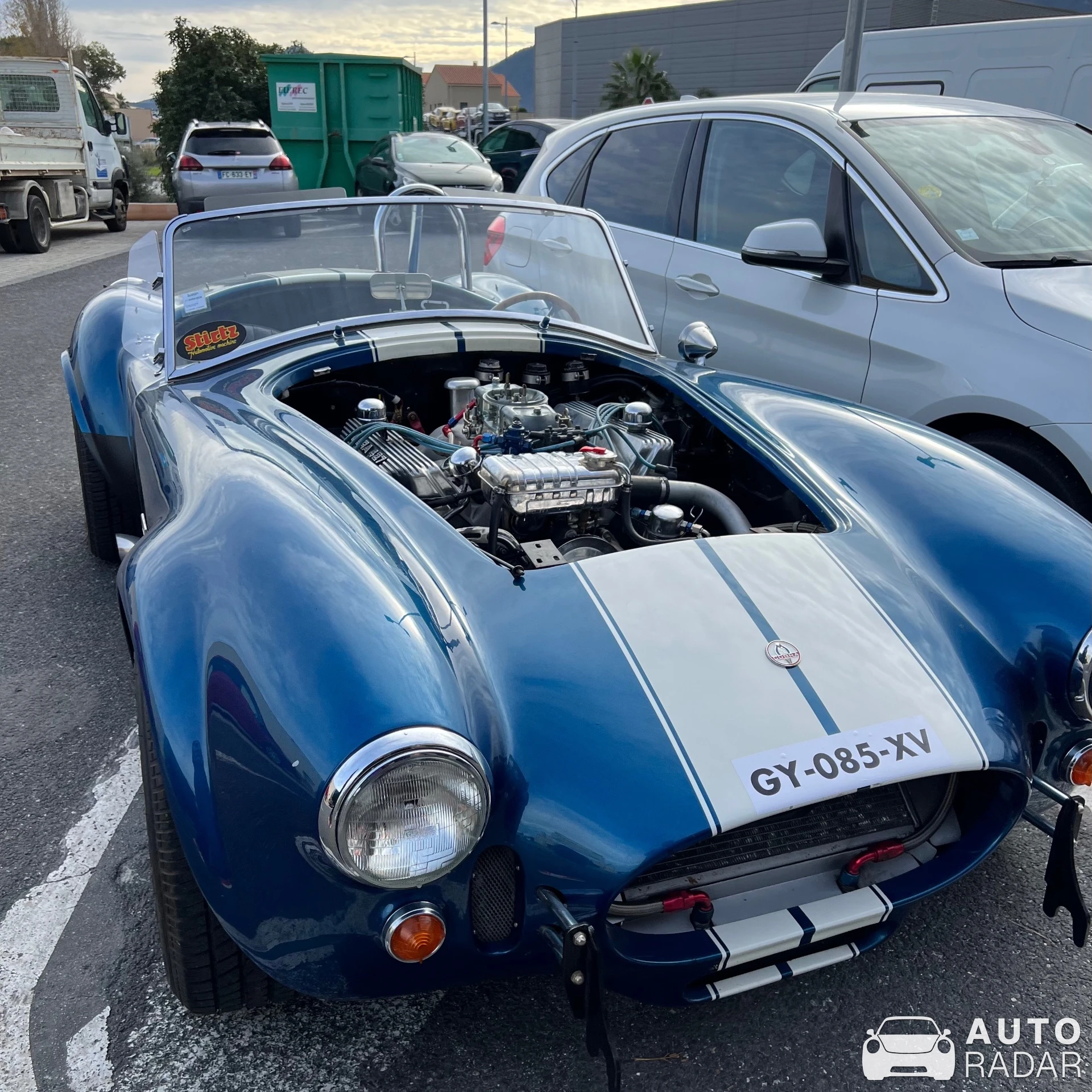 Shelby Cobra 427 spotted in Argelès-sur-Mer, France