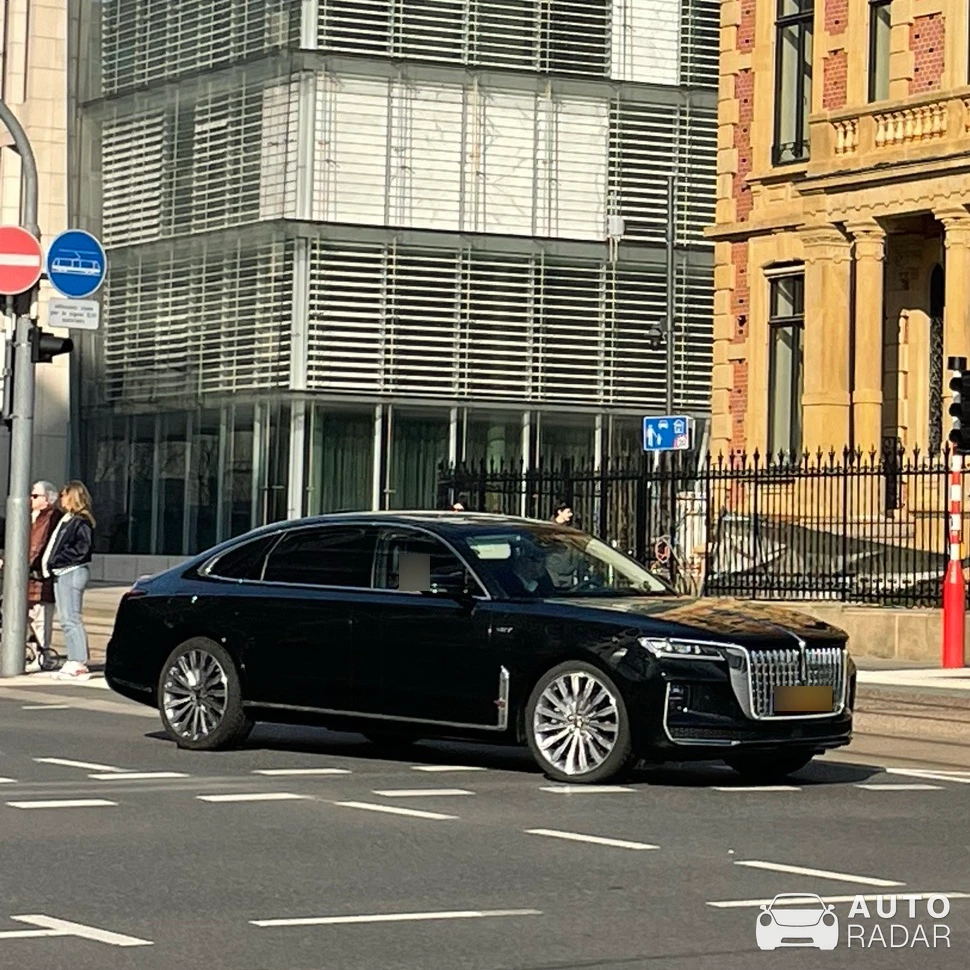 Hongqi H9 spotted in Luxembourg