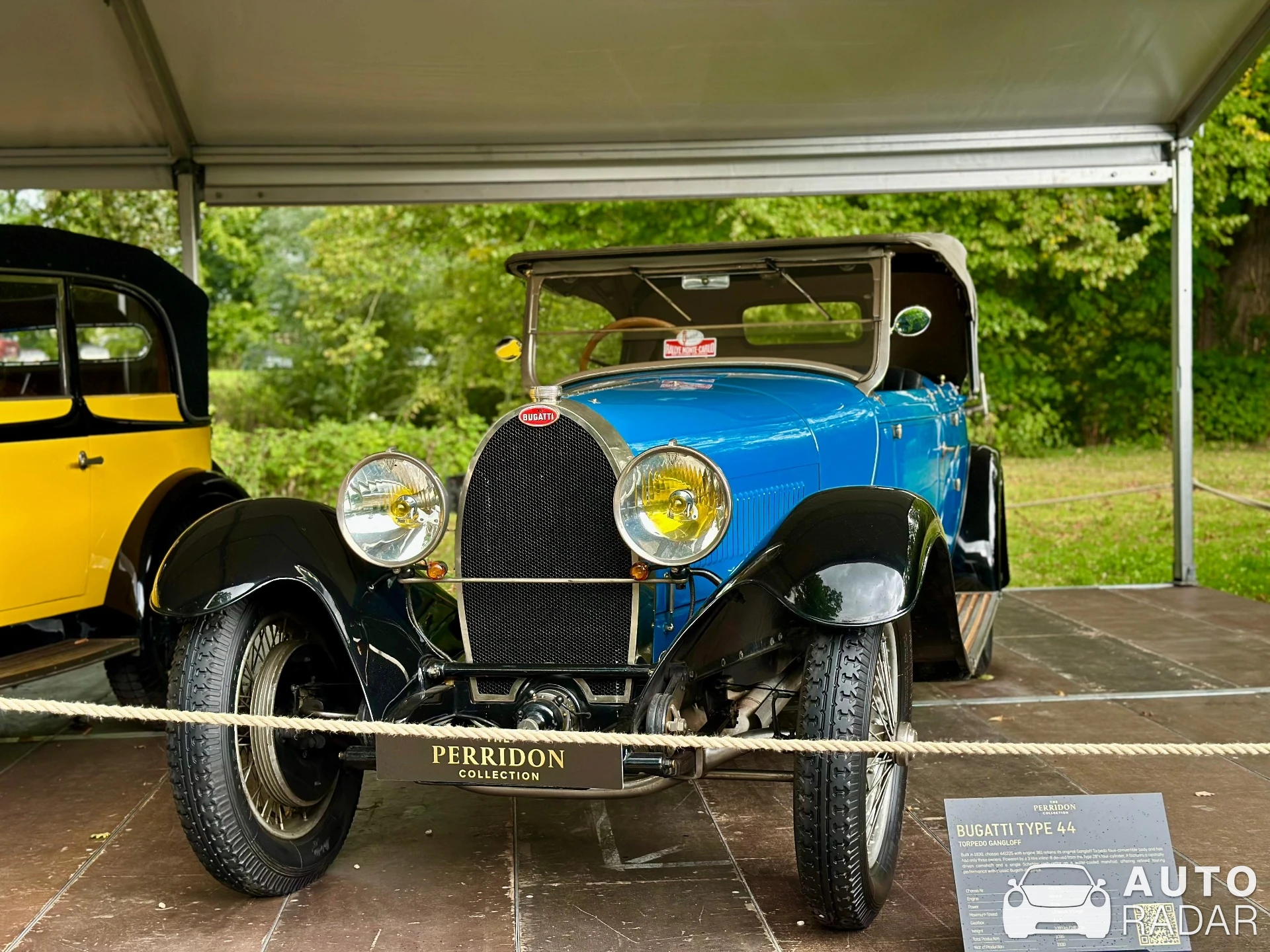 Bugatti Type 44 Roadster spotted in Beesd