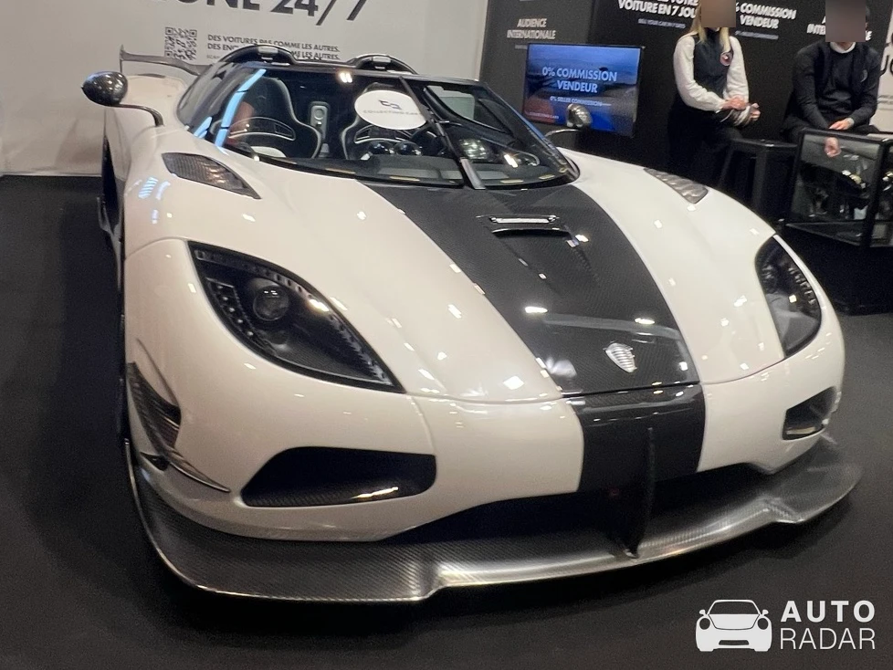 Koenigsegg Agera RS spotted in Vanves, France
