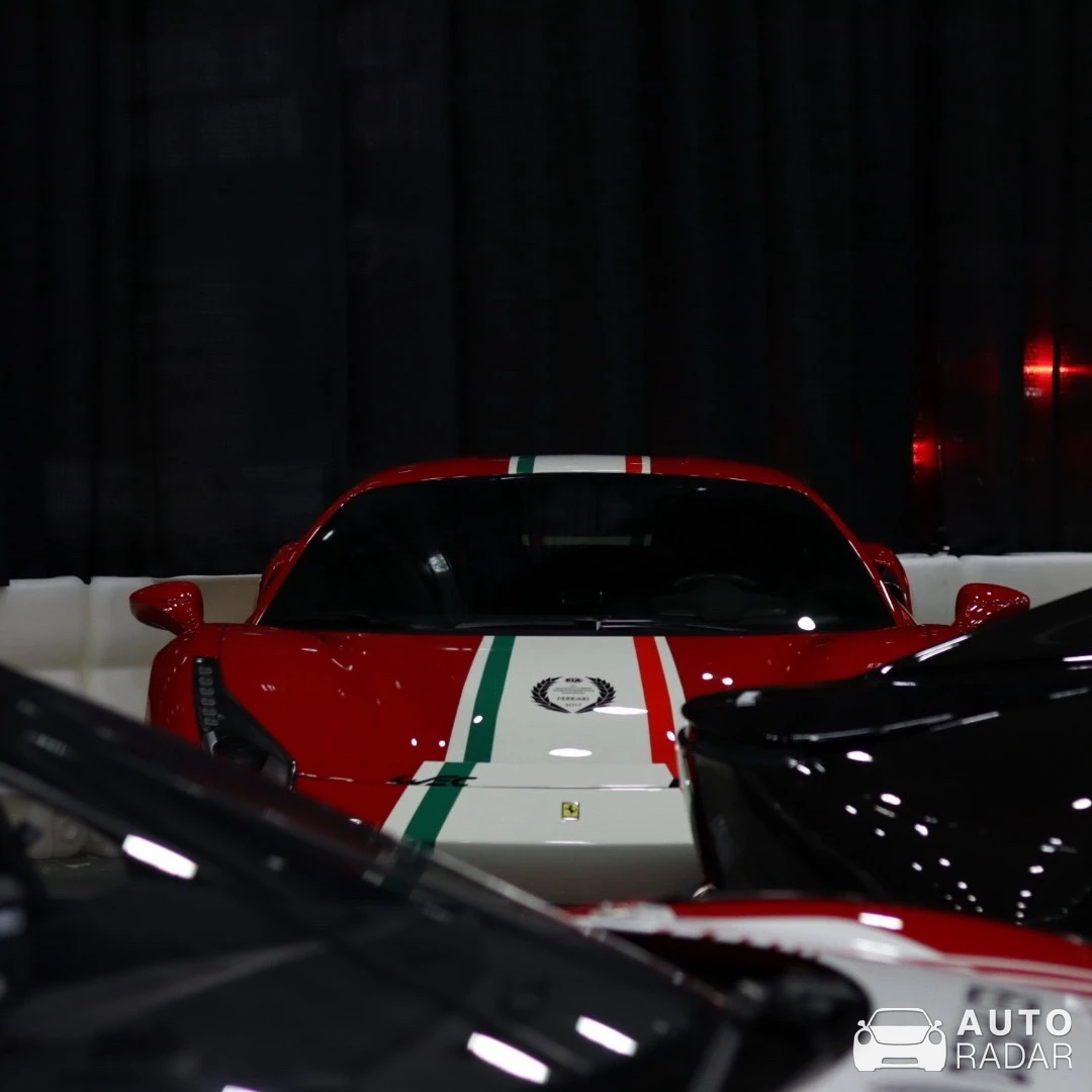 Ferrari 488 Pista Piloti spotted in Detroit, United States