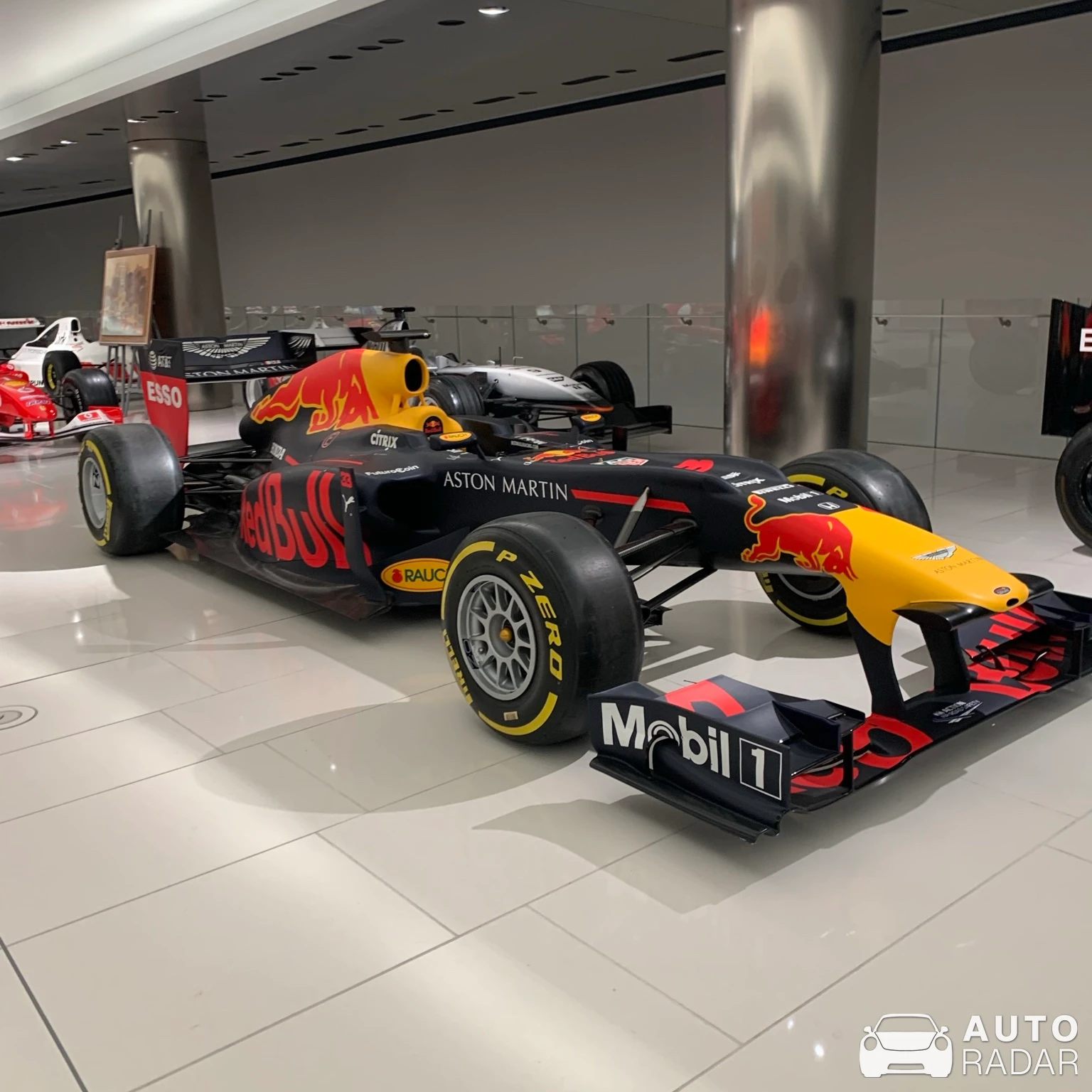 Red Bull Racing RB16 spotted in Malakoff
