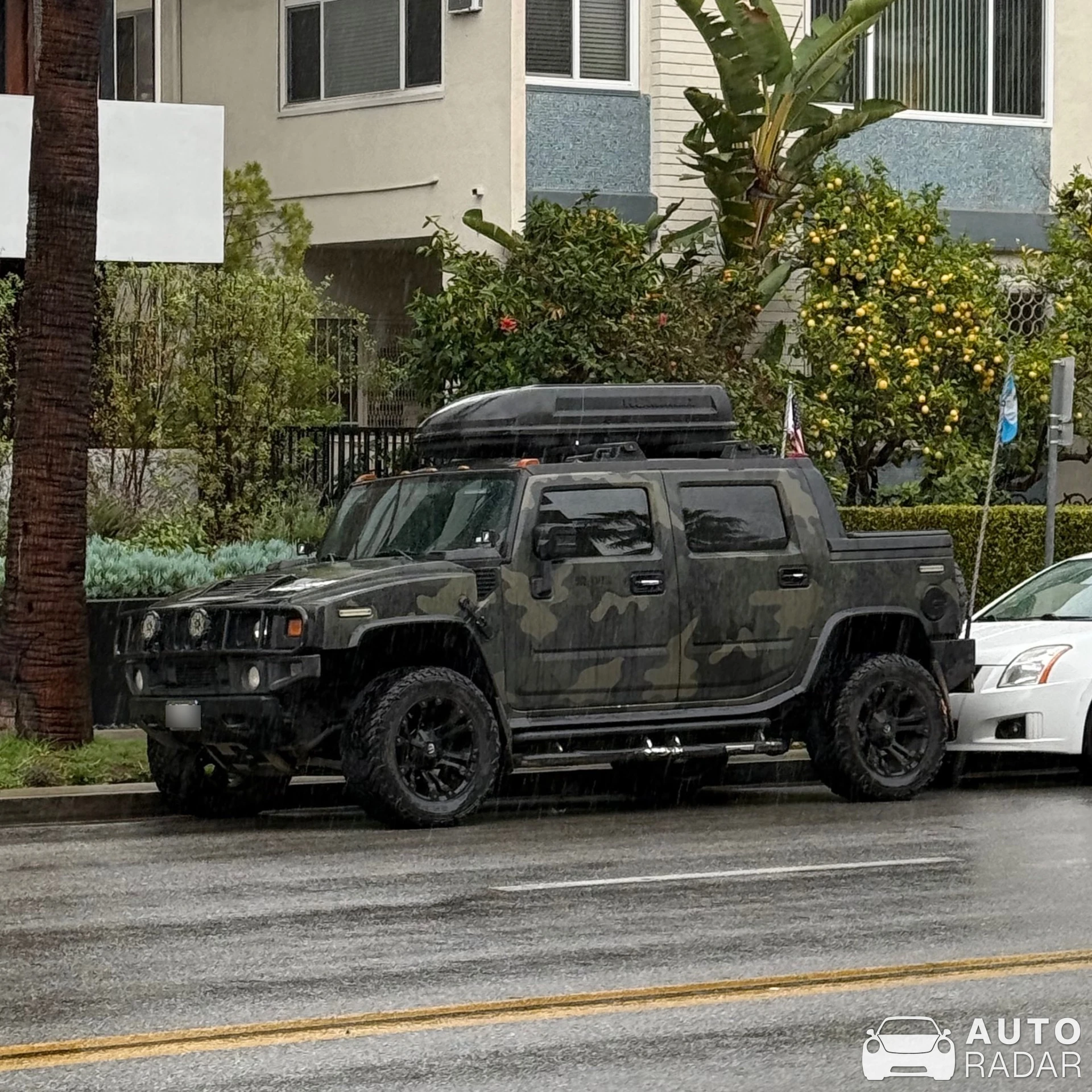 Hummer H2 SUT spotted in Beverly Hills