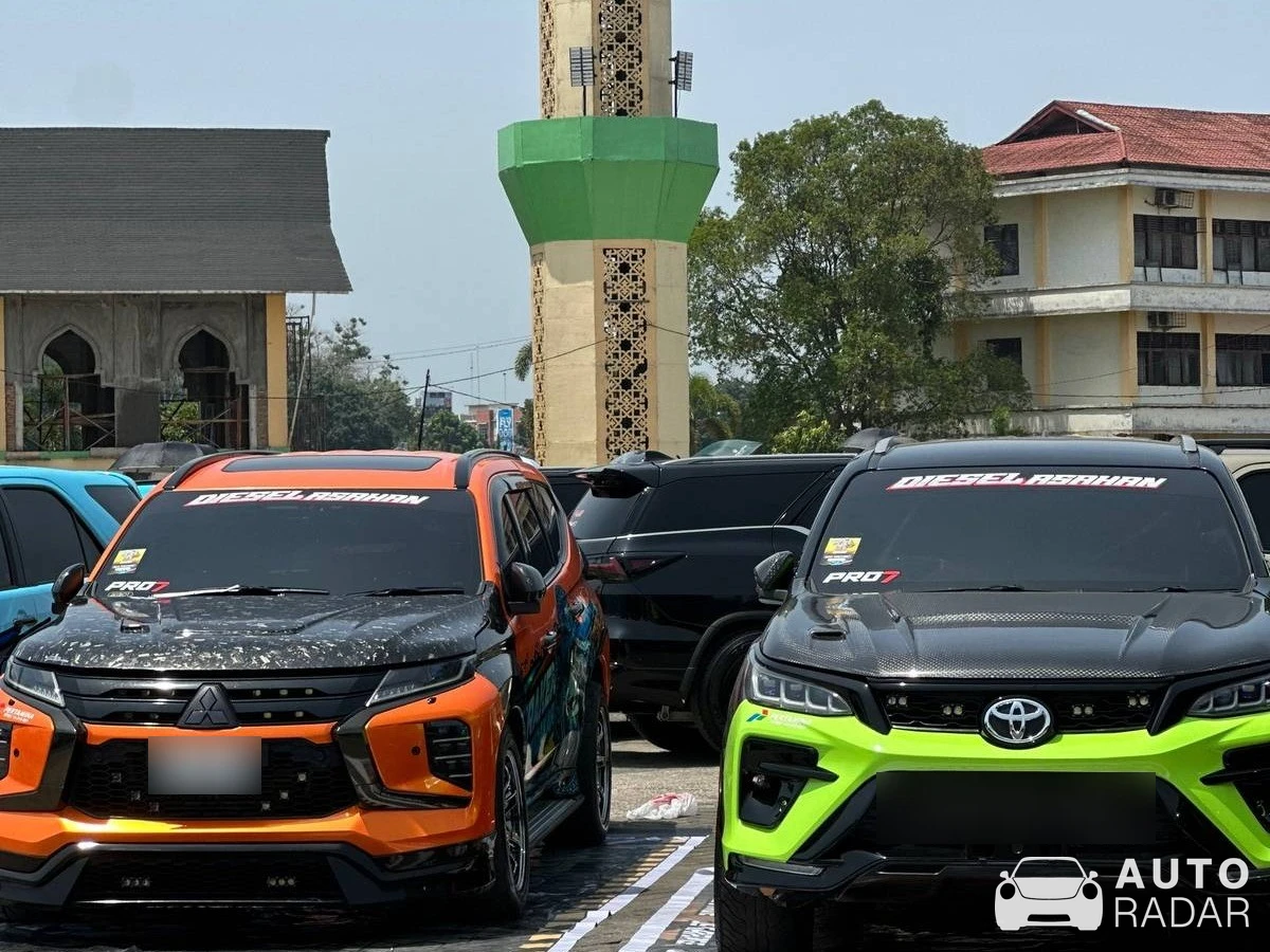 Mitsubishi Pajero spotted in Kota Medan, Indonesia