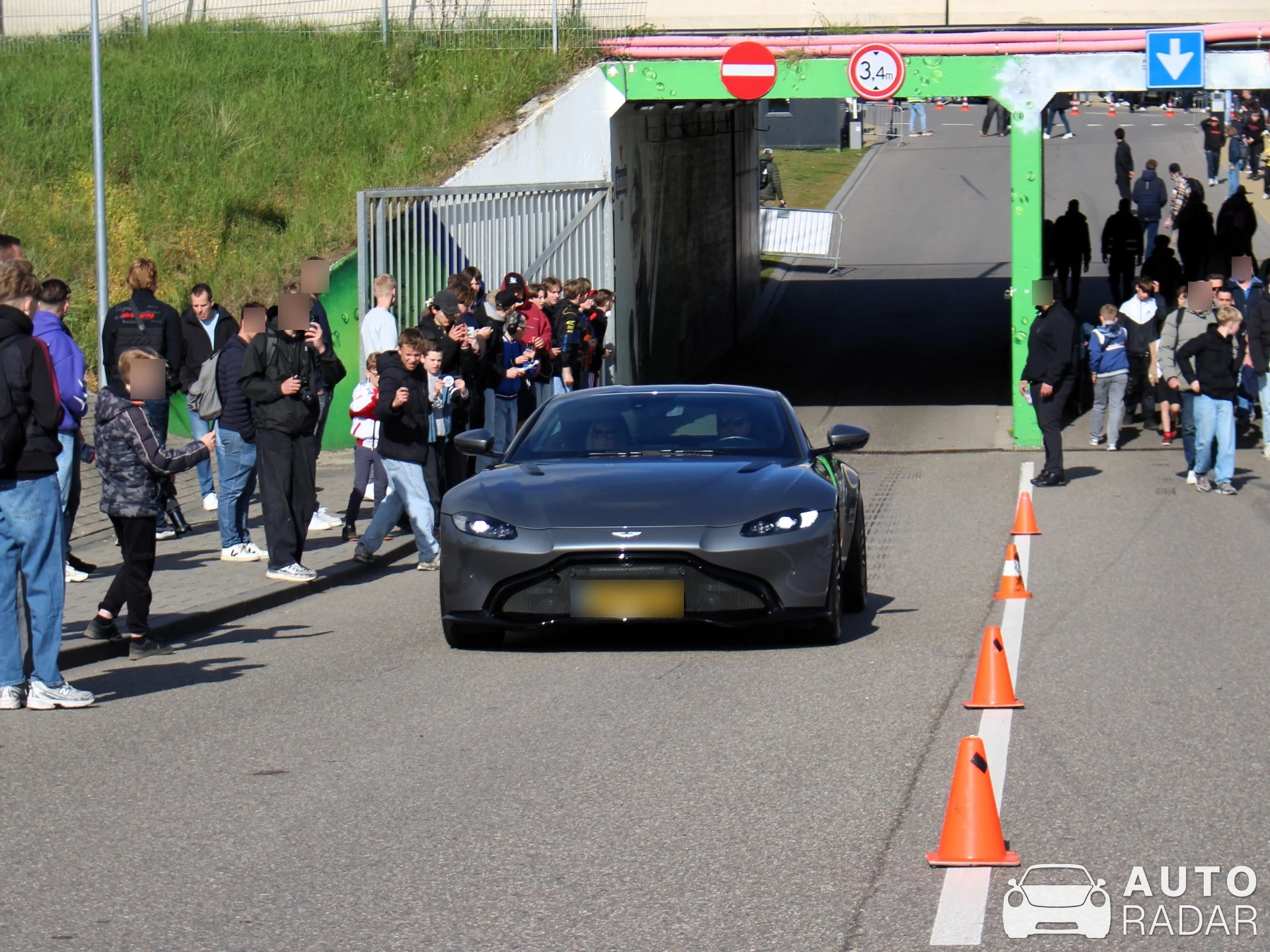 Aston Martin Vantage 2024 spotted in Zandvoort