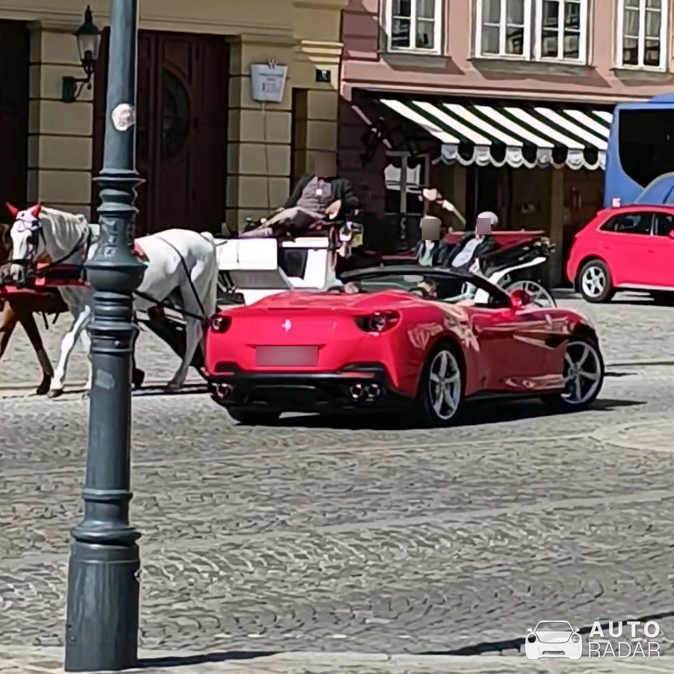 Ferrari Portofino spotted in Wien, Austria