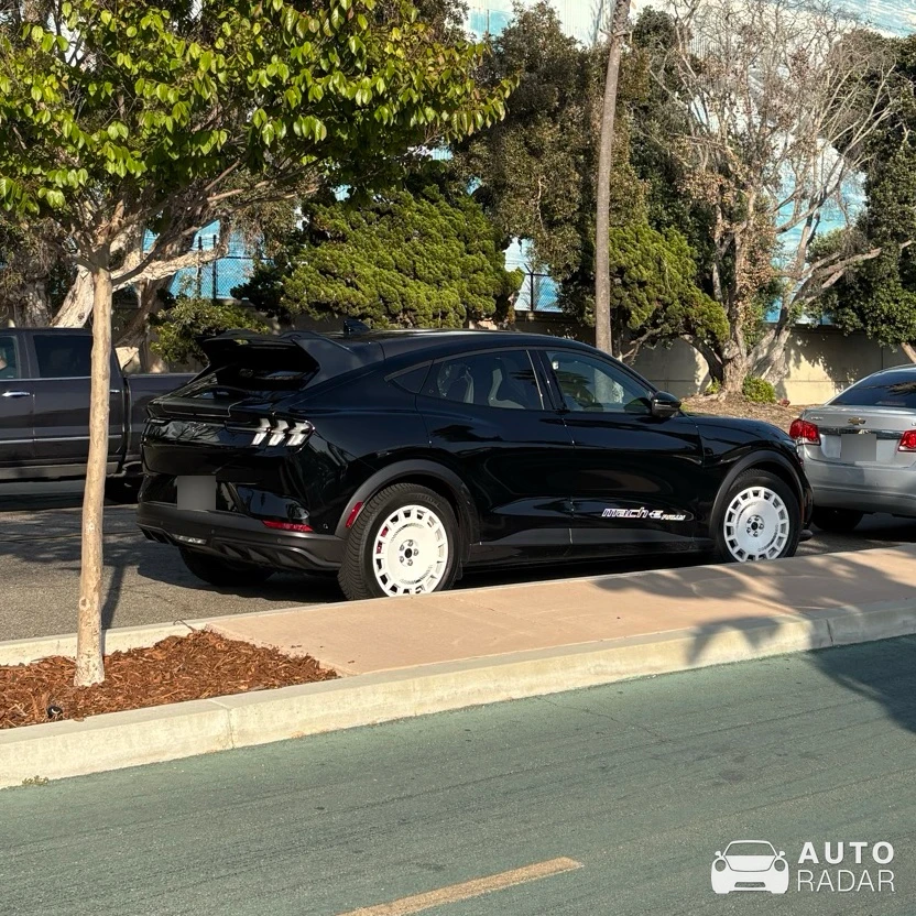 Ford Mustang Mach-E Rally spotted in Redondo Beach
