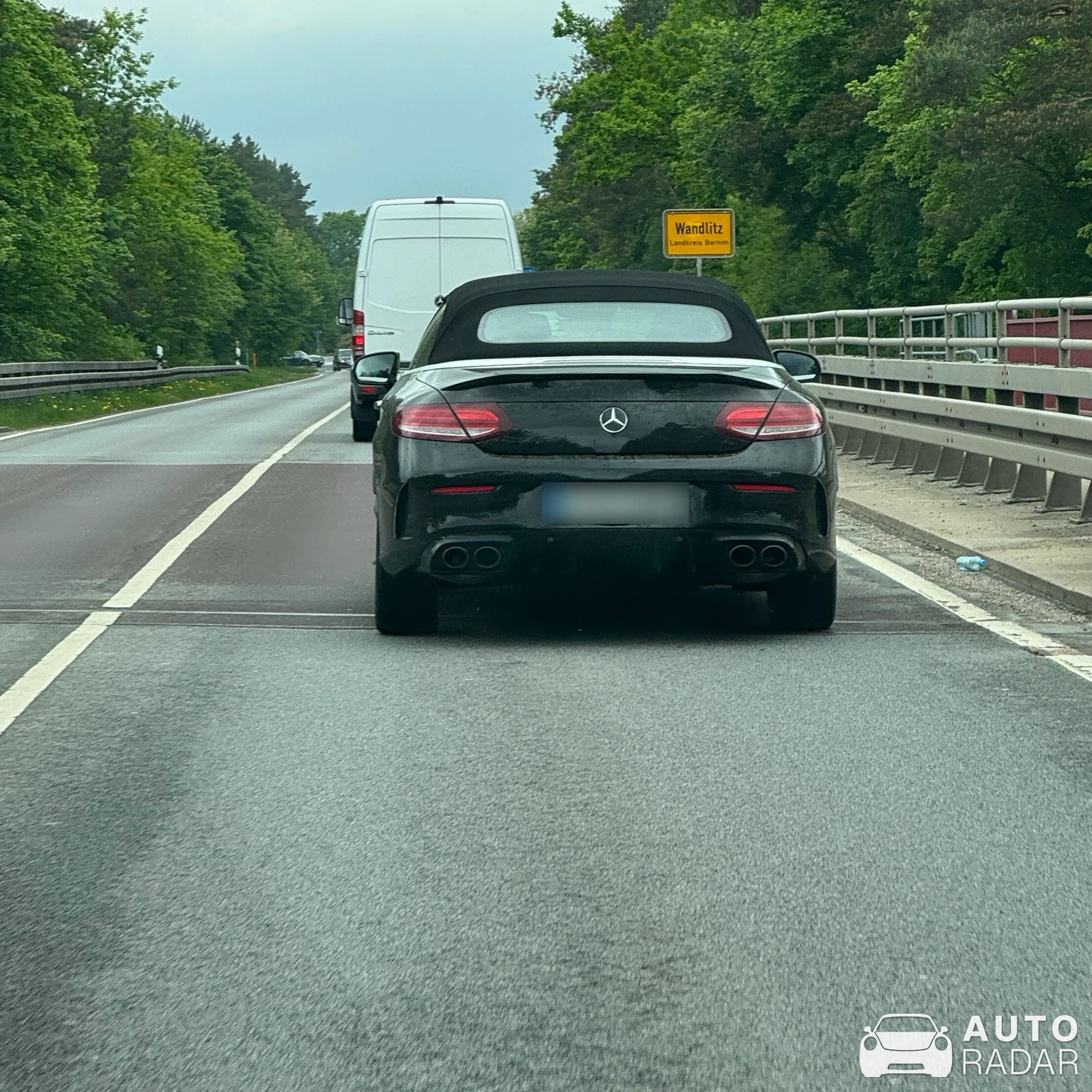 Mercedes-AMG C 63 Convertible A205 spotted in Wandlitz