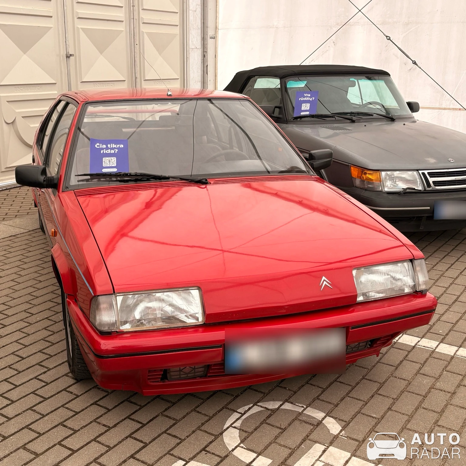 Citroën BX spotted in Vilnius