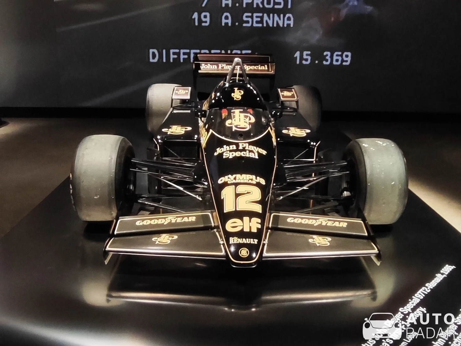 Lotus 97T spotted in Wickrange