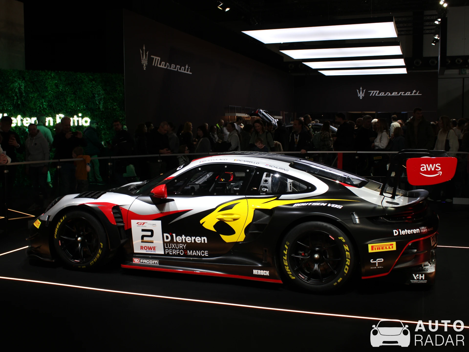 Porsche 992 GT3 R Evo spotted in Brussels, Belgium