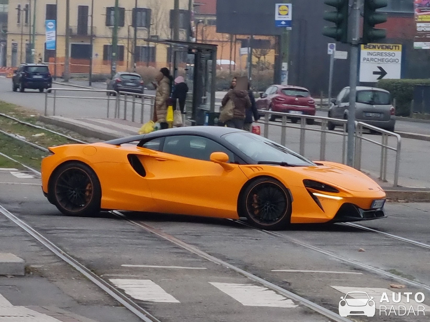McLaren Artura spotted in Milano, Italia