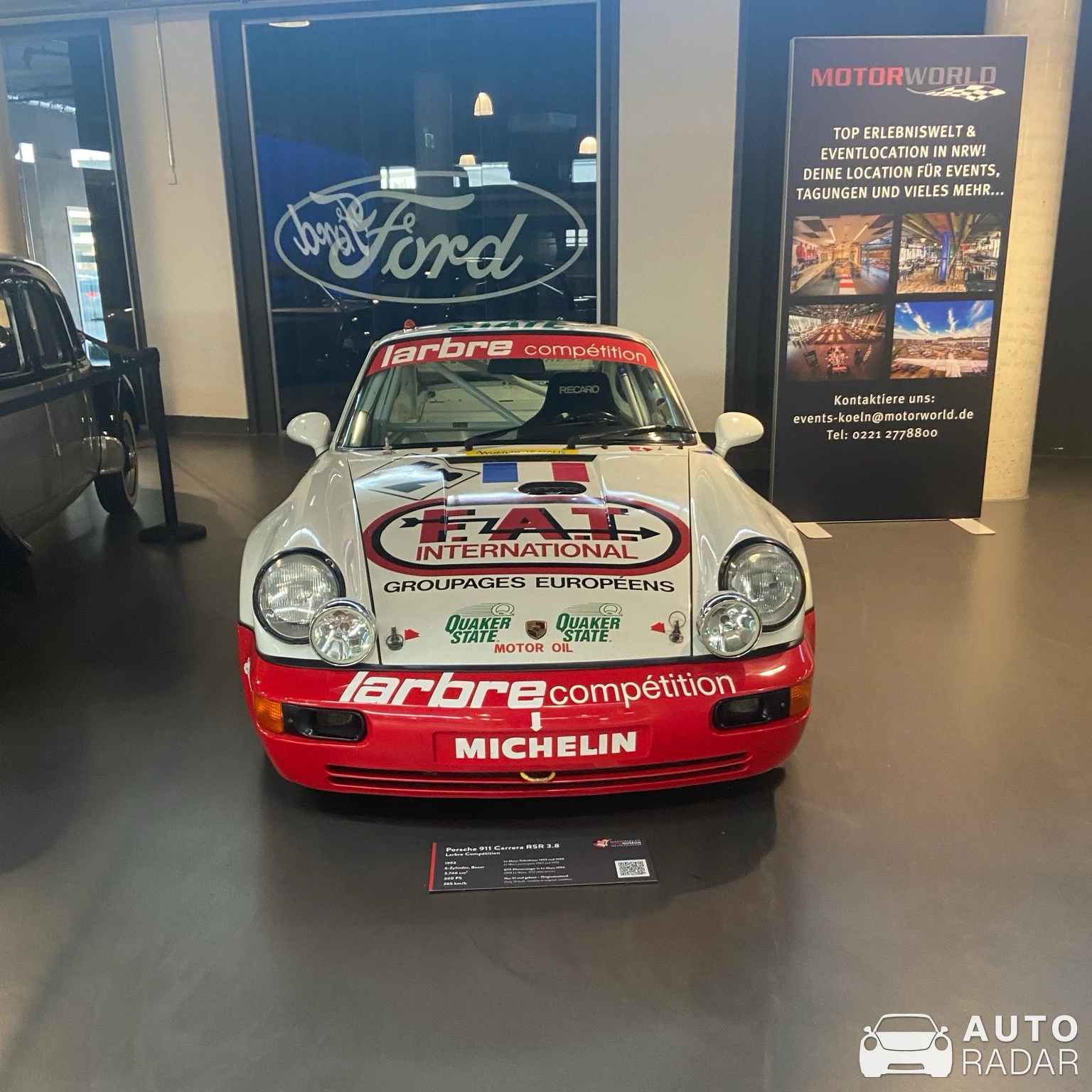Porsche 911 Carrera RSR 3.8 spotted in Köln
