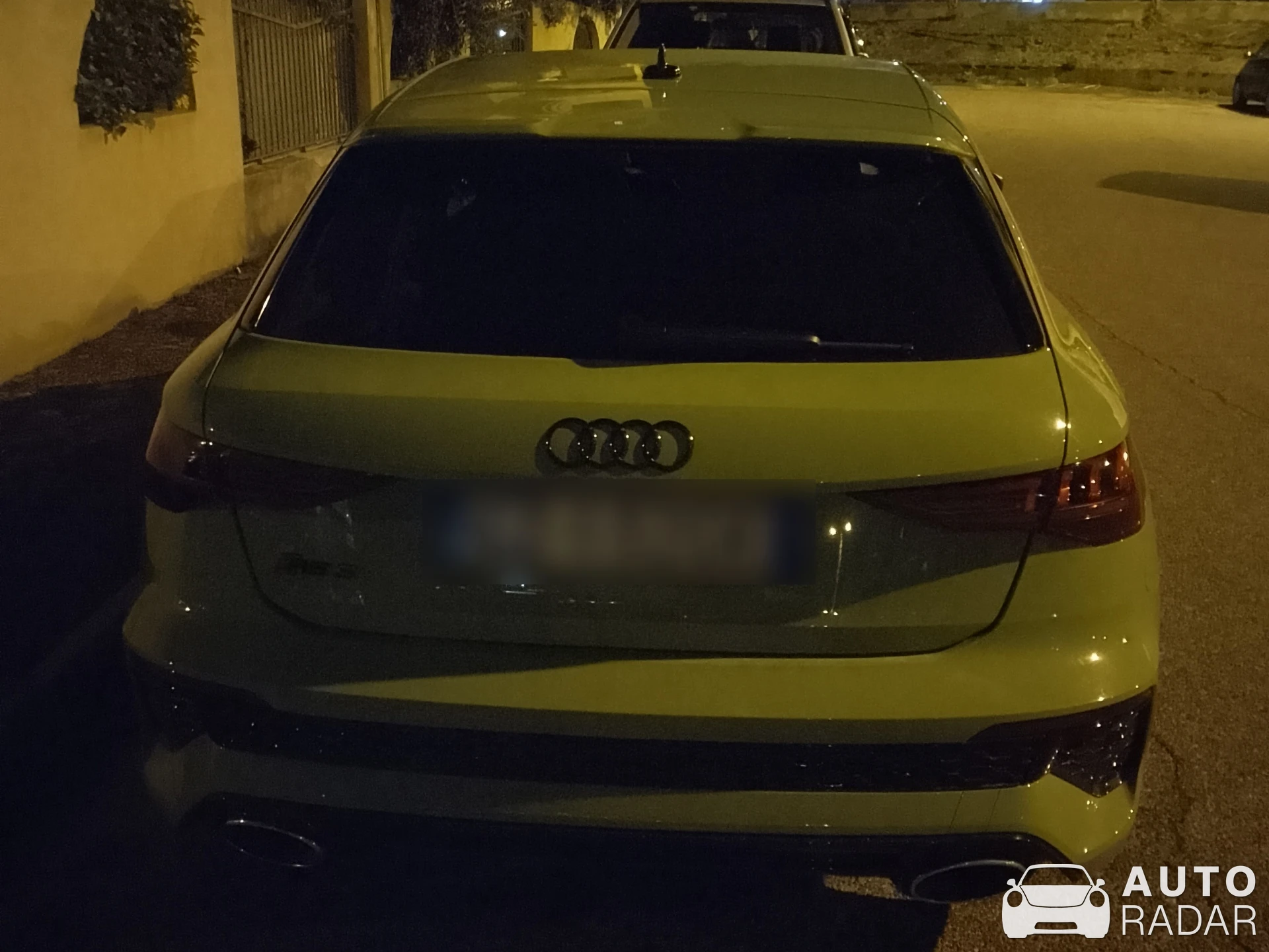 Audi RS3 Sportback 8Y spotted in Ladispoli, Italy