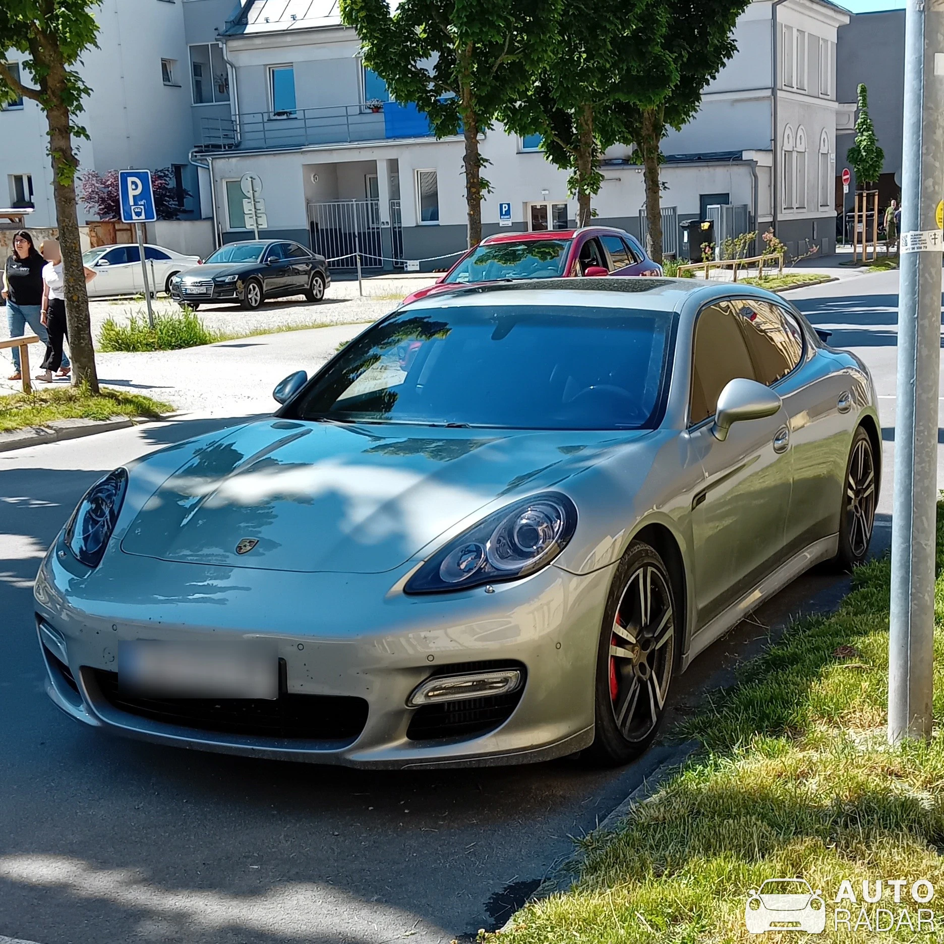 Porsche 970 Panamera Turbo spotted in Žilina