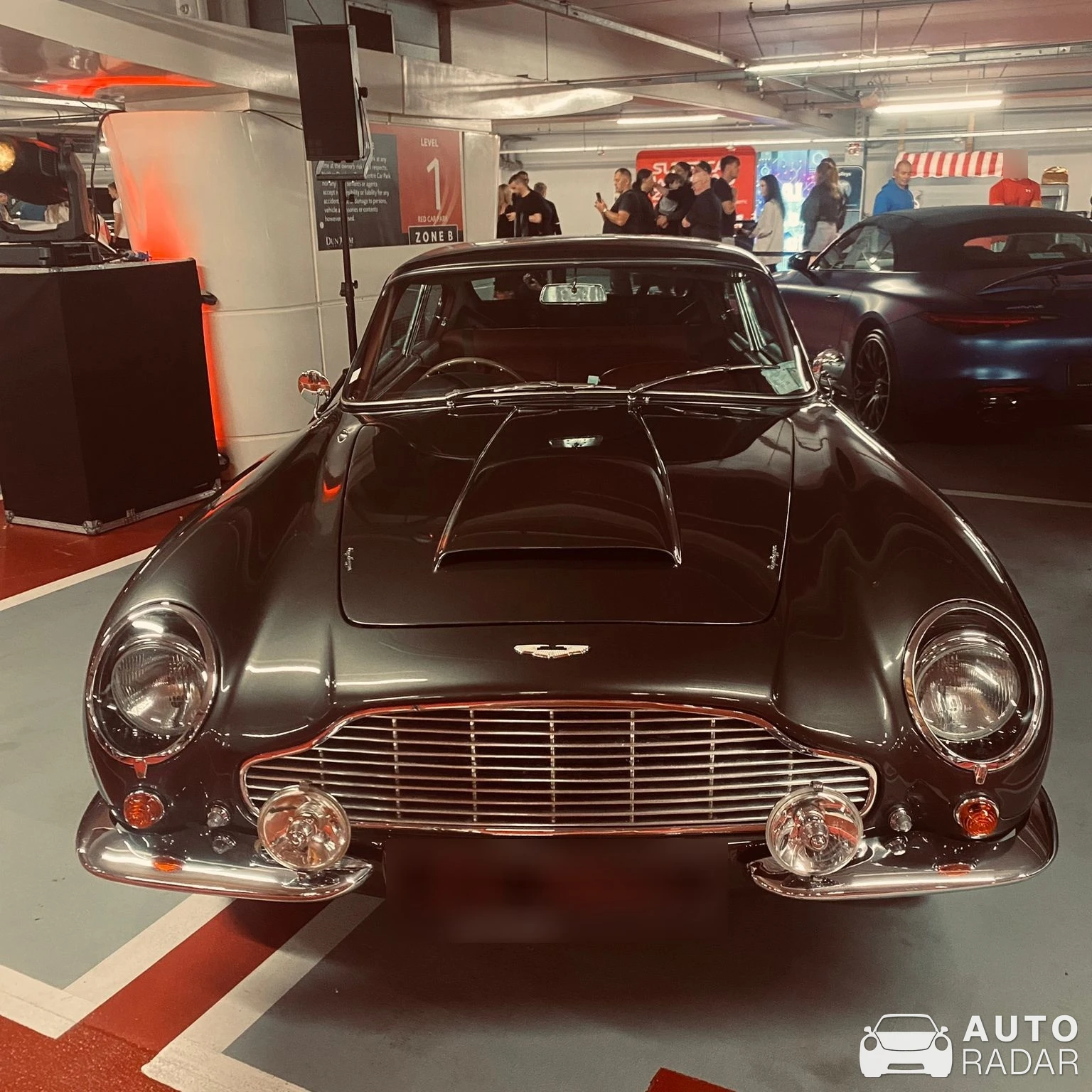 Aston Martin DB5 spotted in Dublin, Ireland