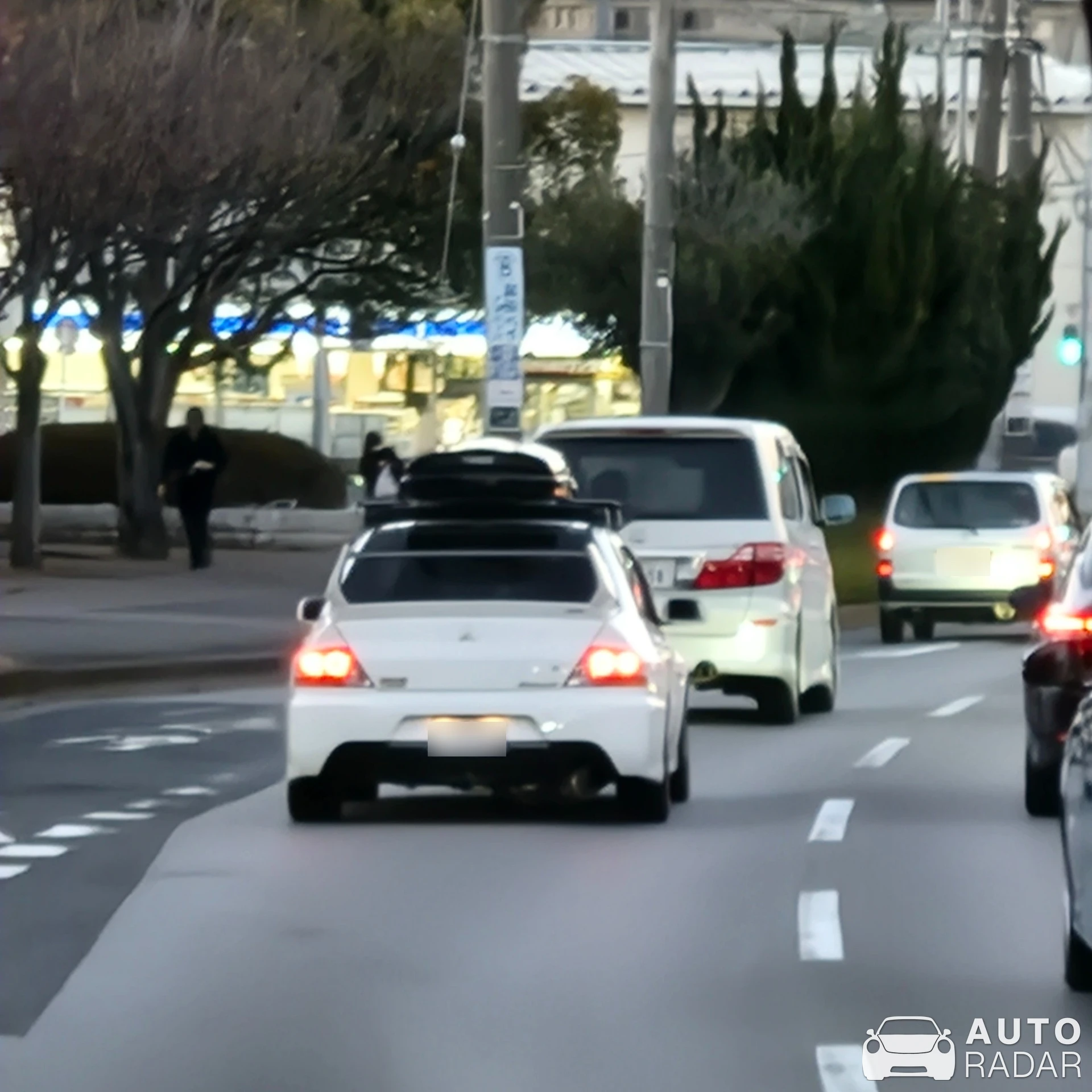 Mitsubishi Lancer Evolution IX spotted in Taito City, Japan