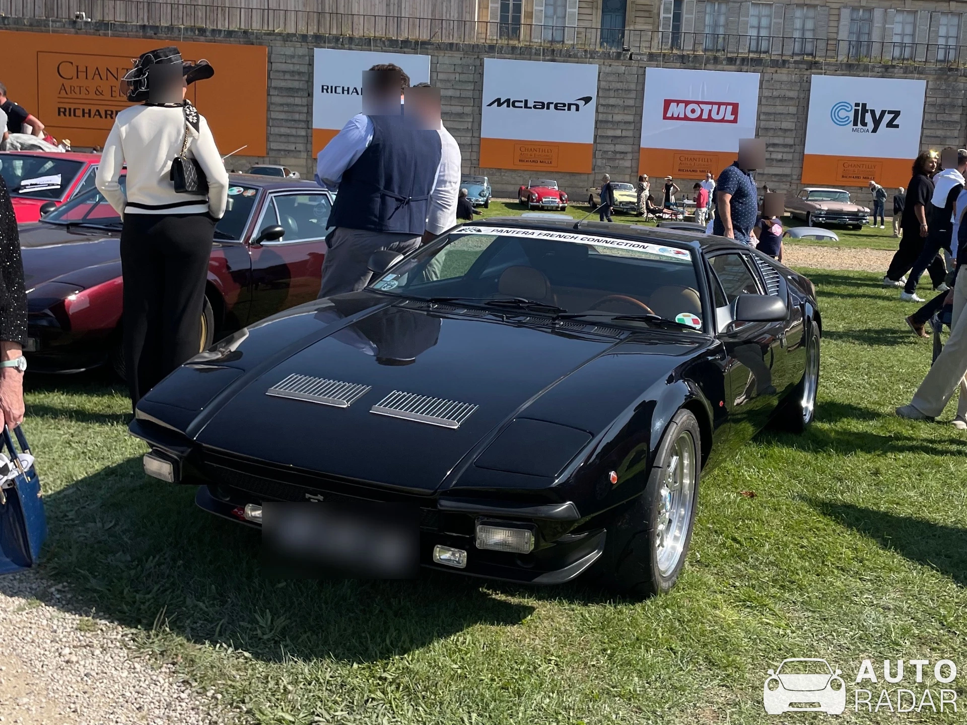 De Tomaso Pantera spotted in Chantilly, France