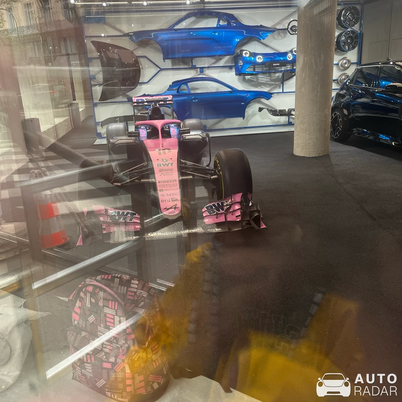 Alpine A522 spotted in Paris