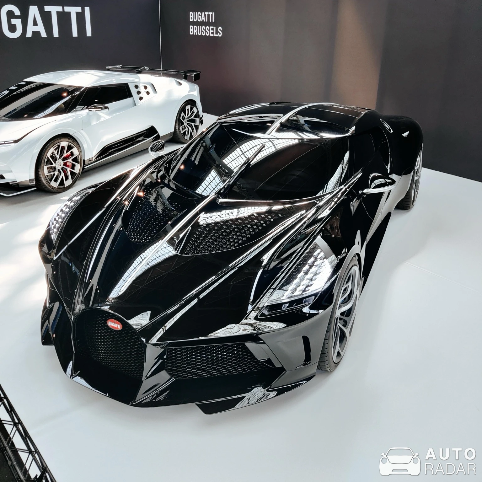 Bugatti La Voiture Noire spotted in Bruxelles, Belgium