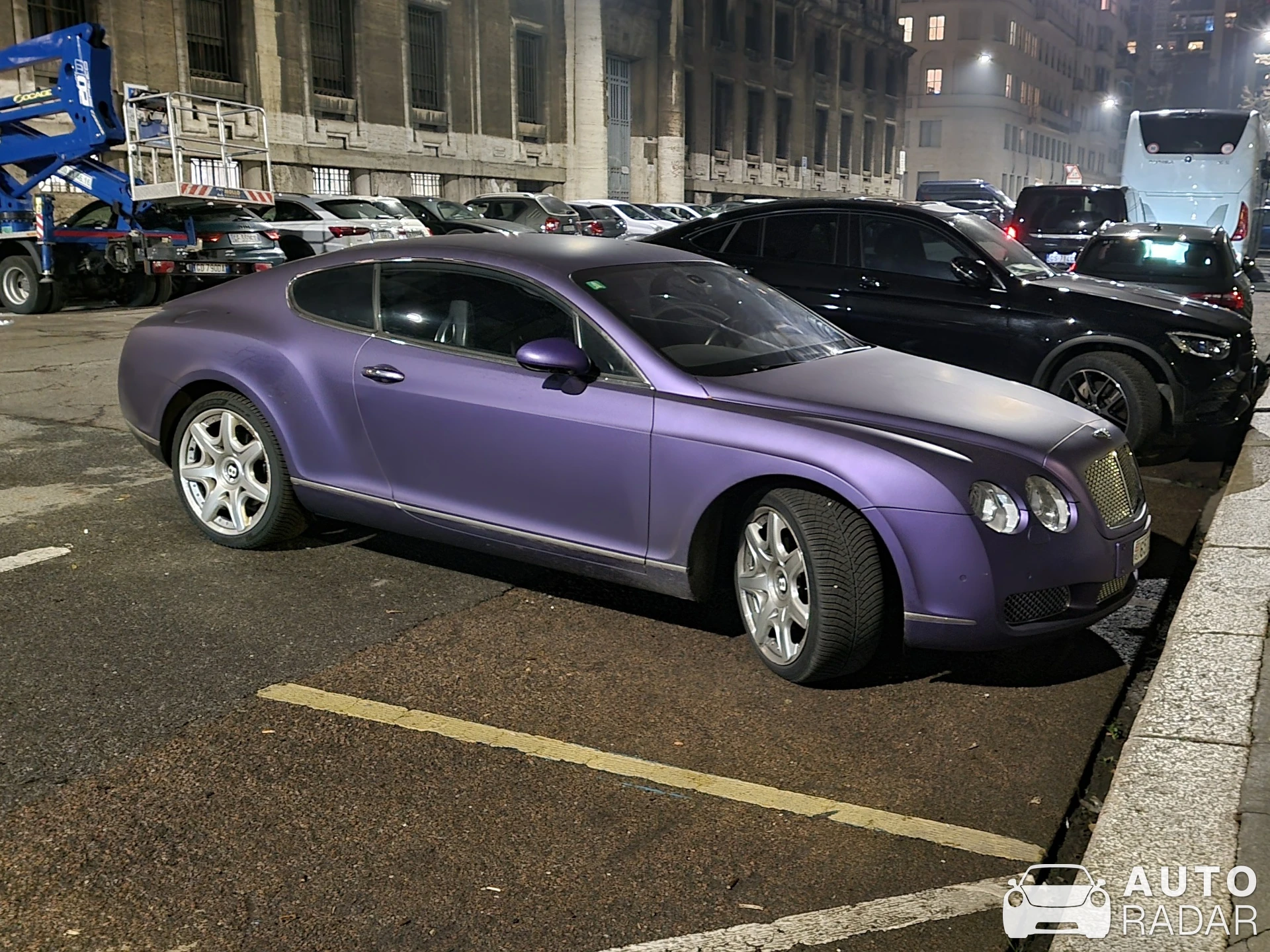 Bentley Continental GT spotted in Milano, Italia