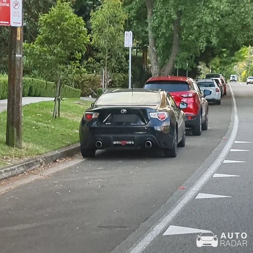 Toyota GT86 spotted in Sydney, Australia