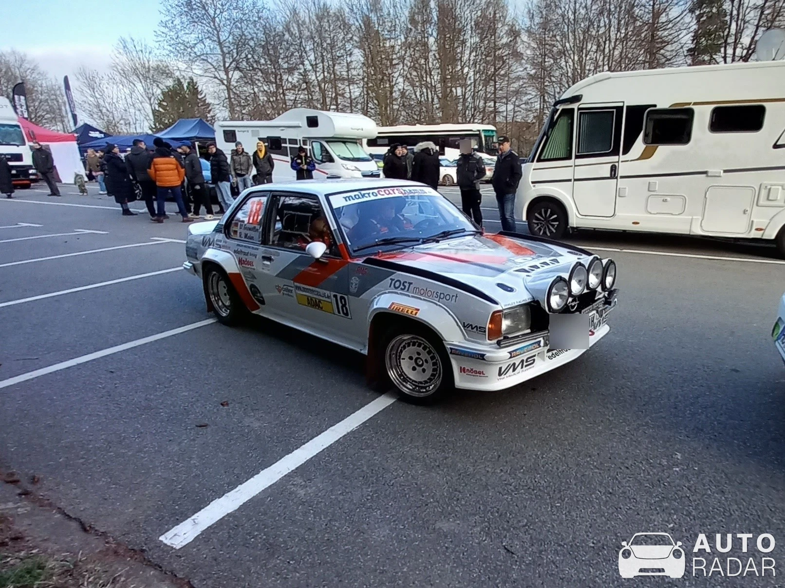 Opel Ascona 400 spotted in London