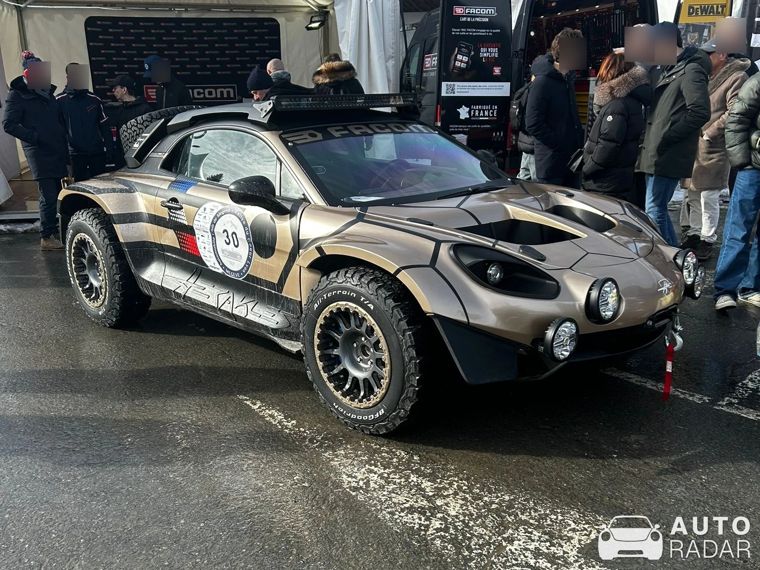 Alpine A110 Ravage spotted