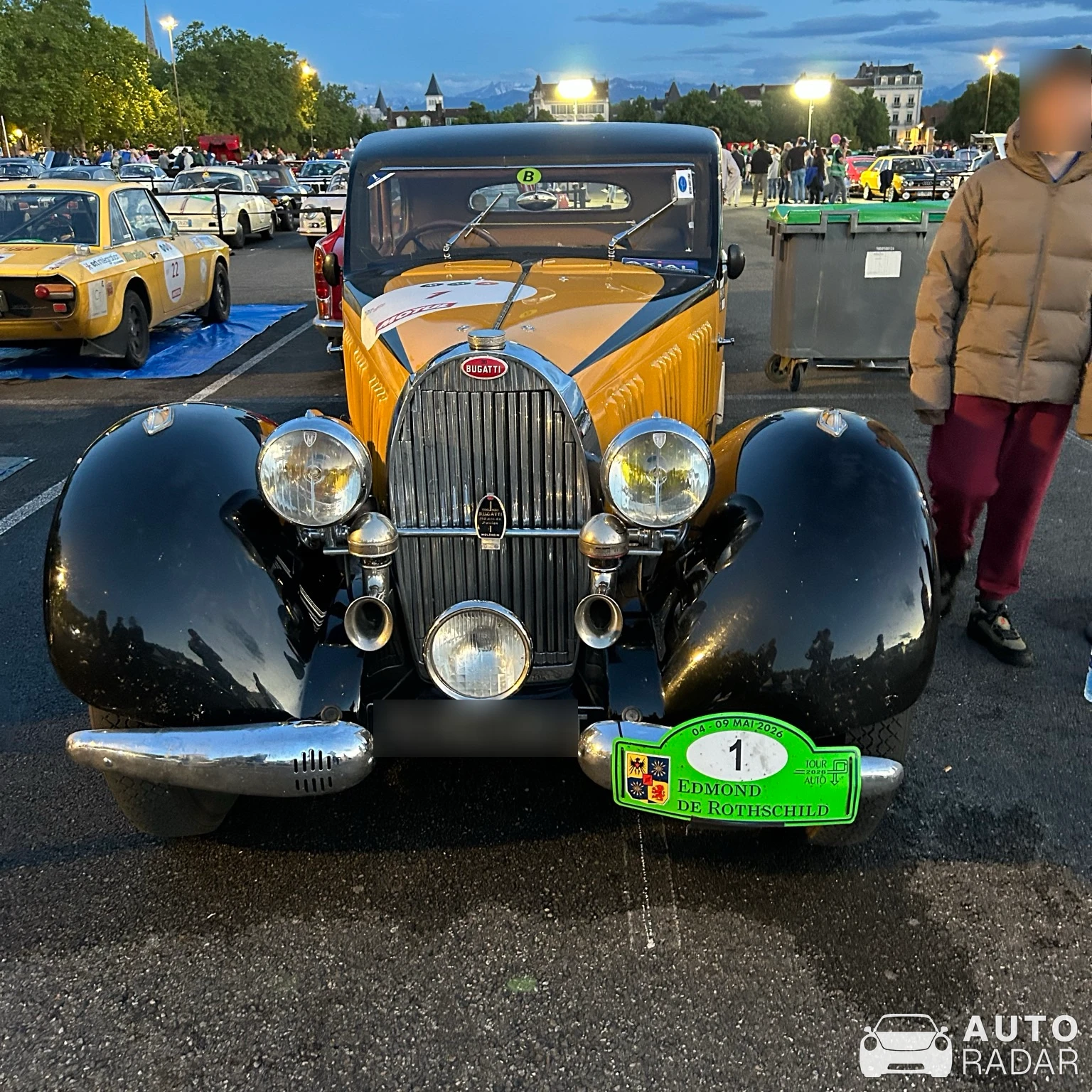 Bugatti Type 57 Roadster Grand Raid Gangloff spotted in Pau