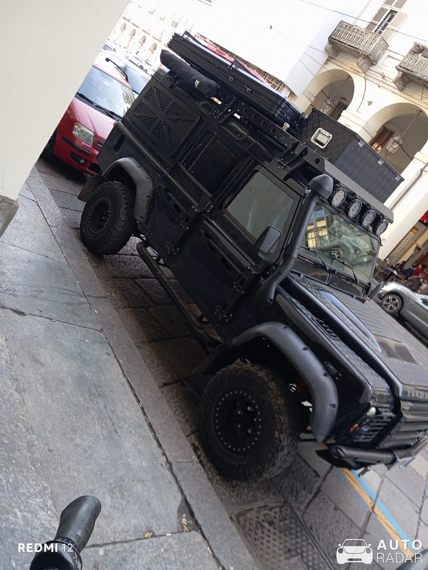 Land Rover Defender spotted in Torino, Italy