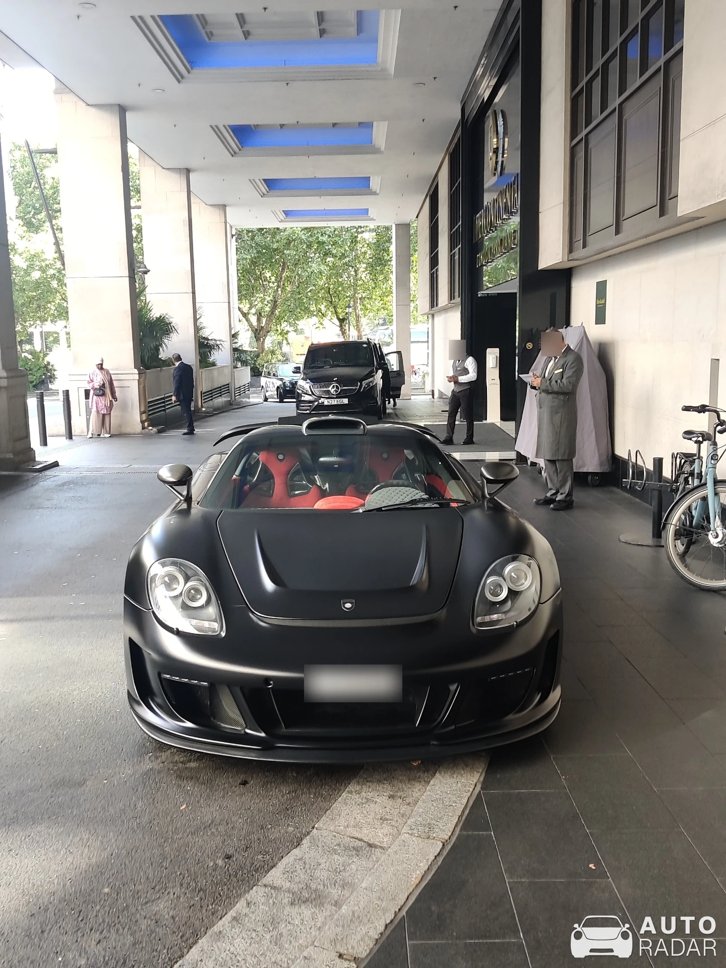 Gemballa Mirage GT Black Edition spotted in London