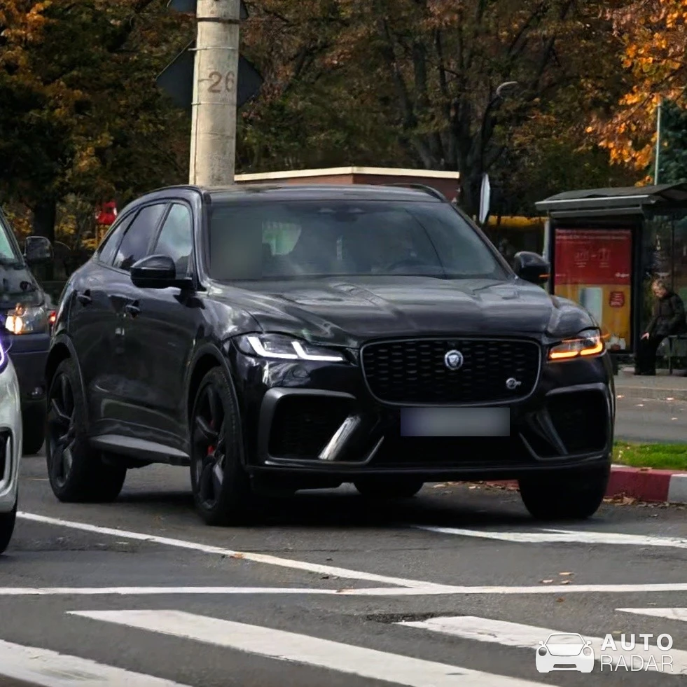 Jaguar F-PACE SVR 575 Edition spotted in Ploiești