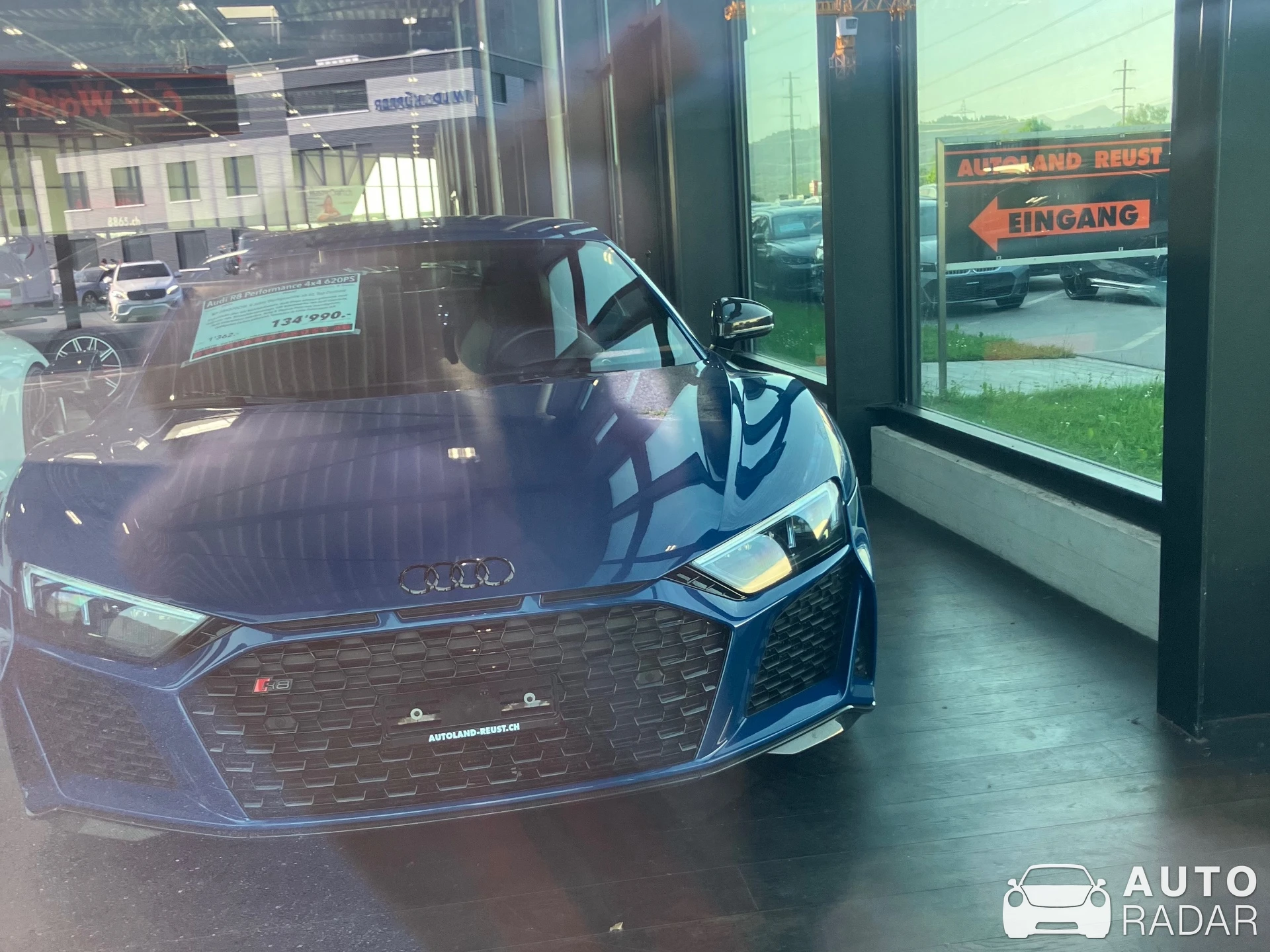 Audi R8 V10 Performance spotted in Bilten