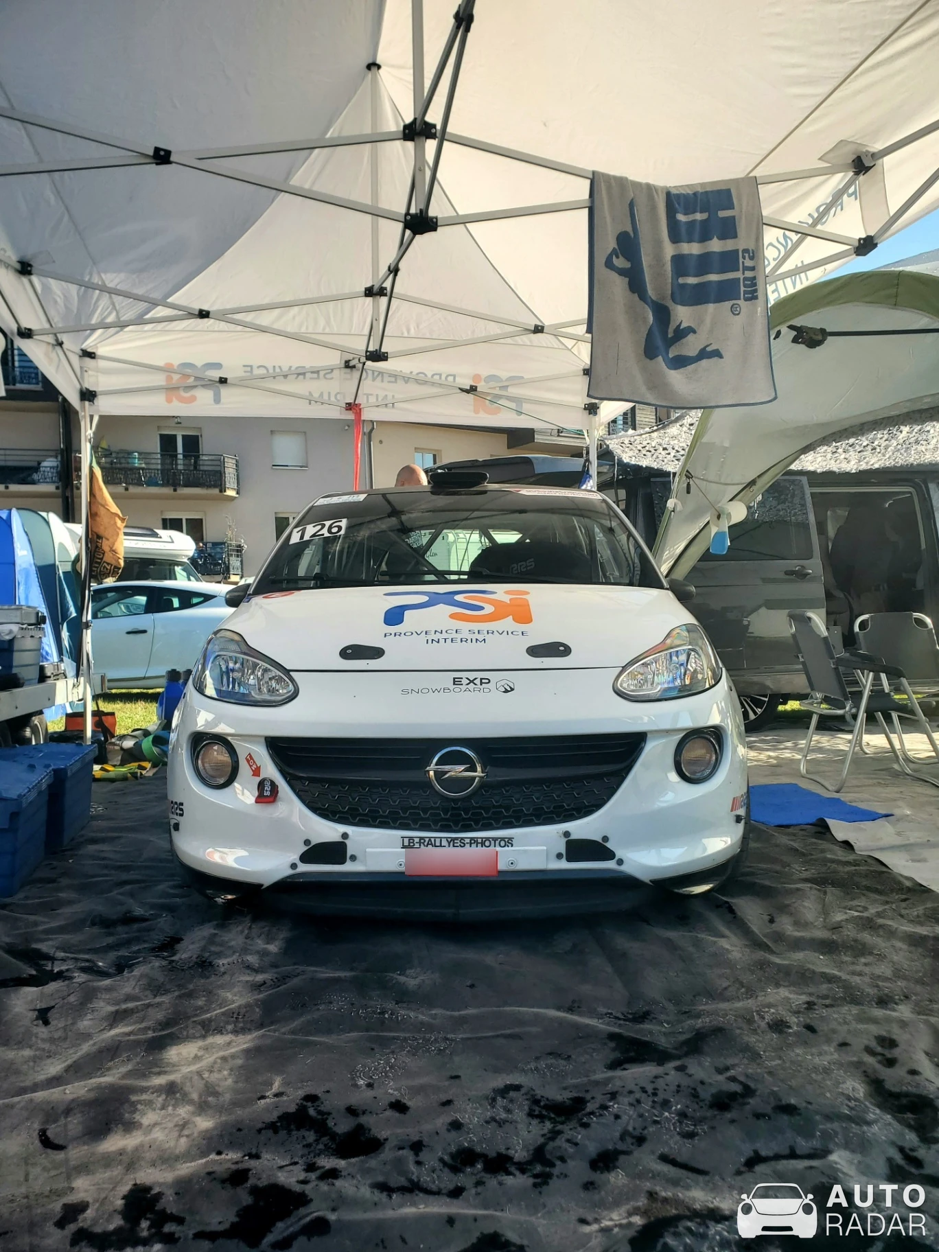 Opel Adam spotted in Steige