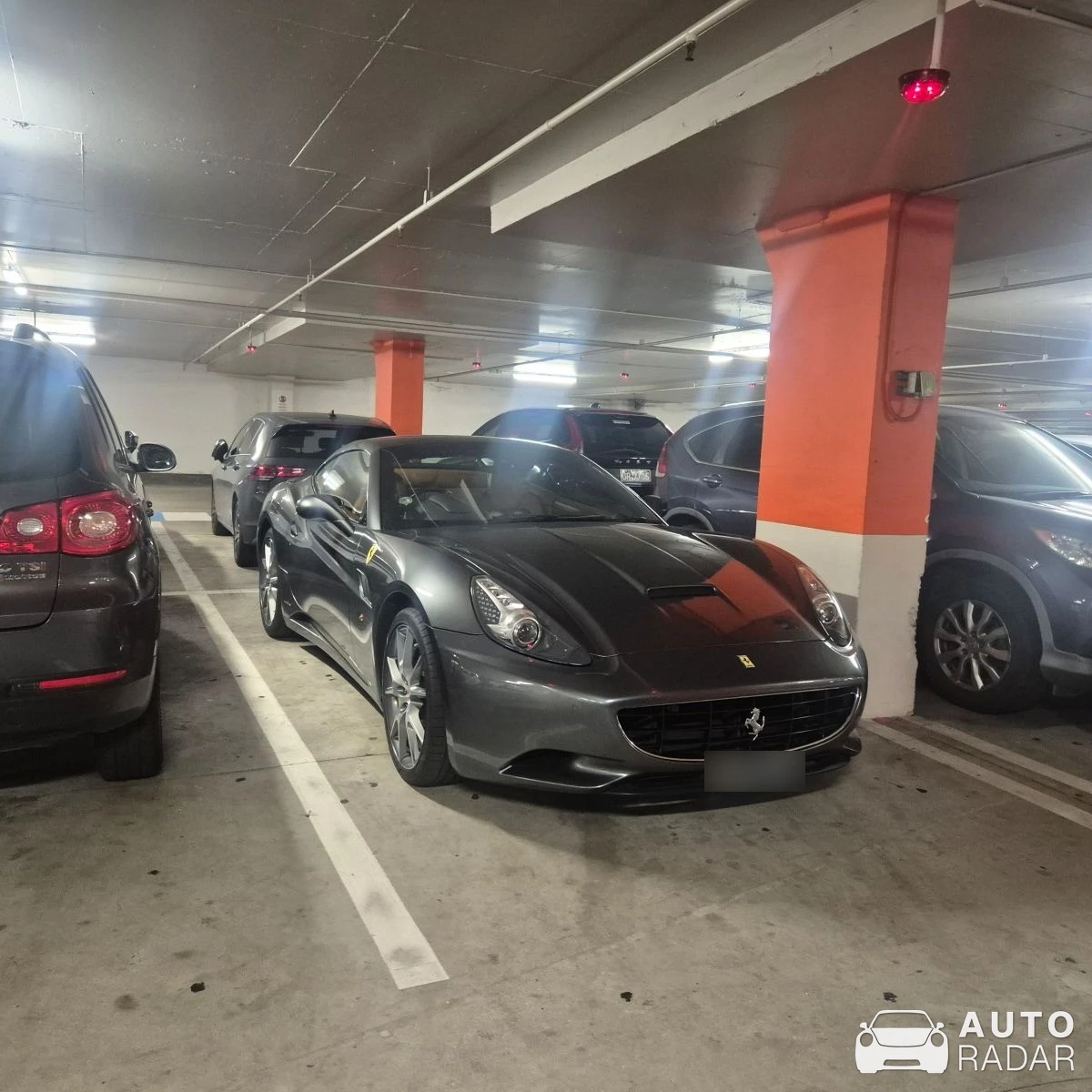 Ferrari California spotted in Castle Hill, Australia