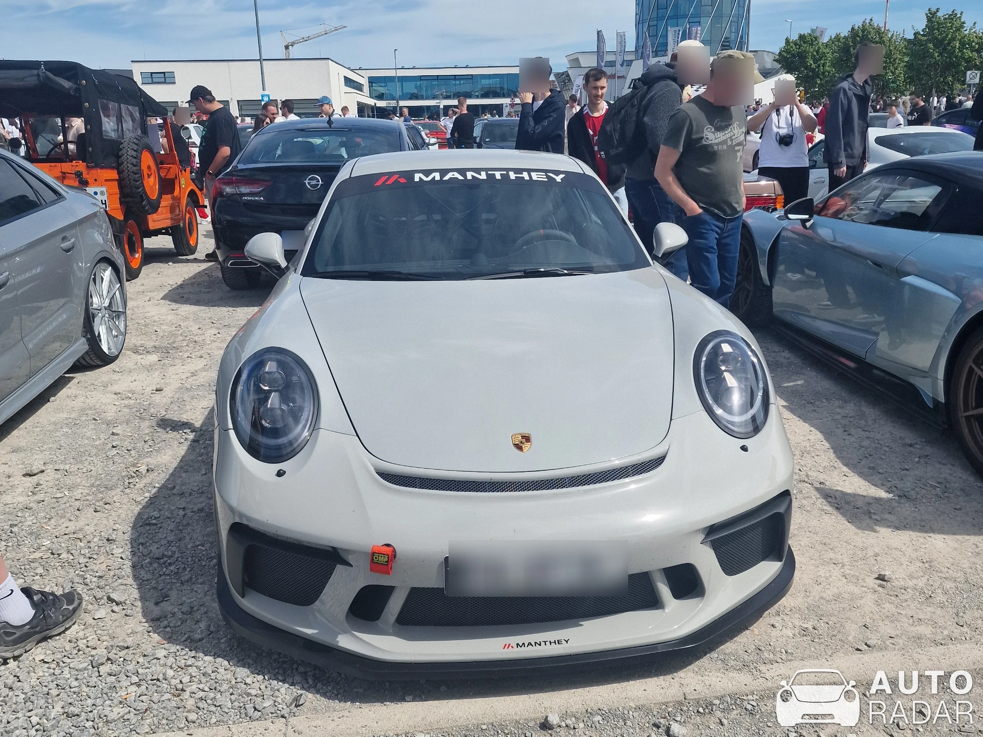Porsche 991 GT3 MkII MR spotted in Böblingen