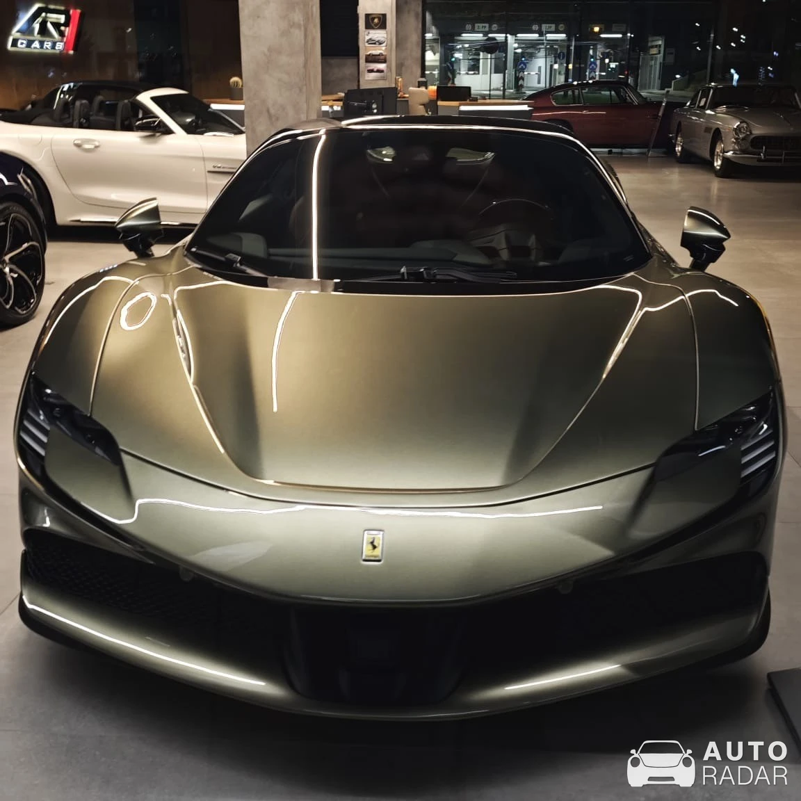 Ferrari SF90 Spider spotted in Bratislava, Slovakia