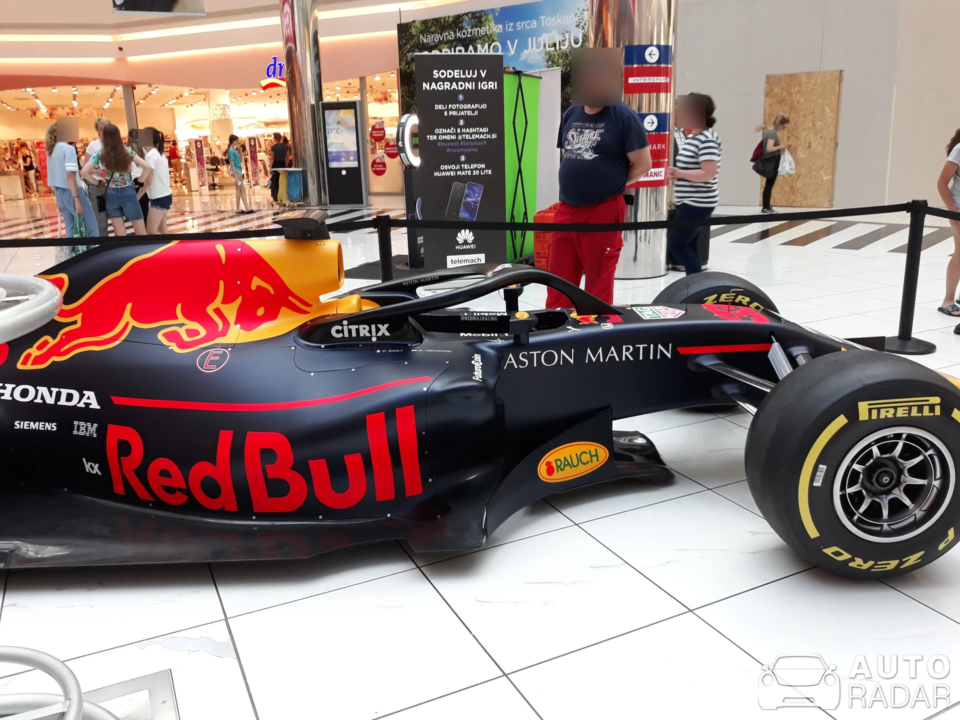 Red Bull Racing RB15 spotted in Bellingham