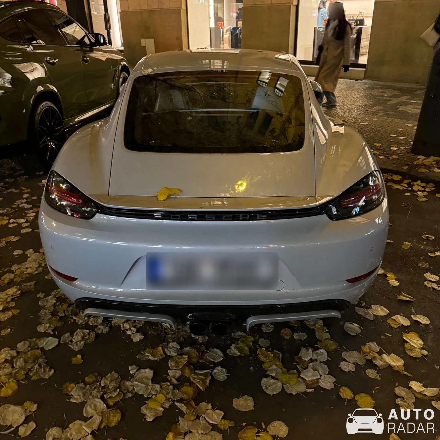 Porsche 718 Cayman spotted in Praha 1, Czechia