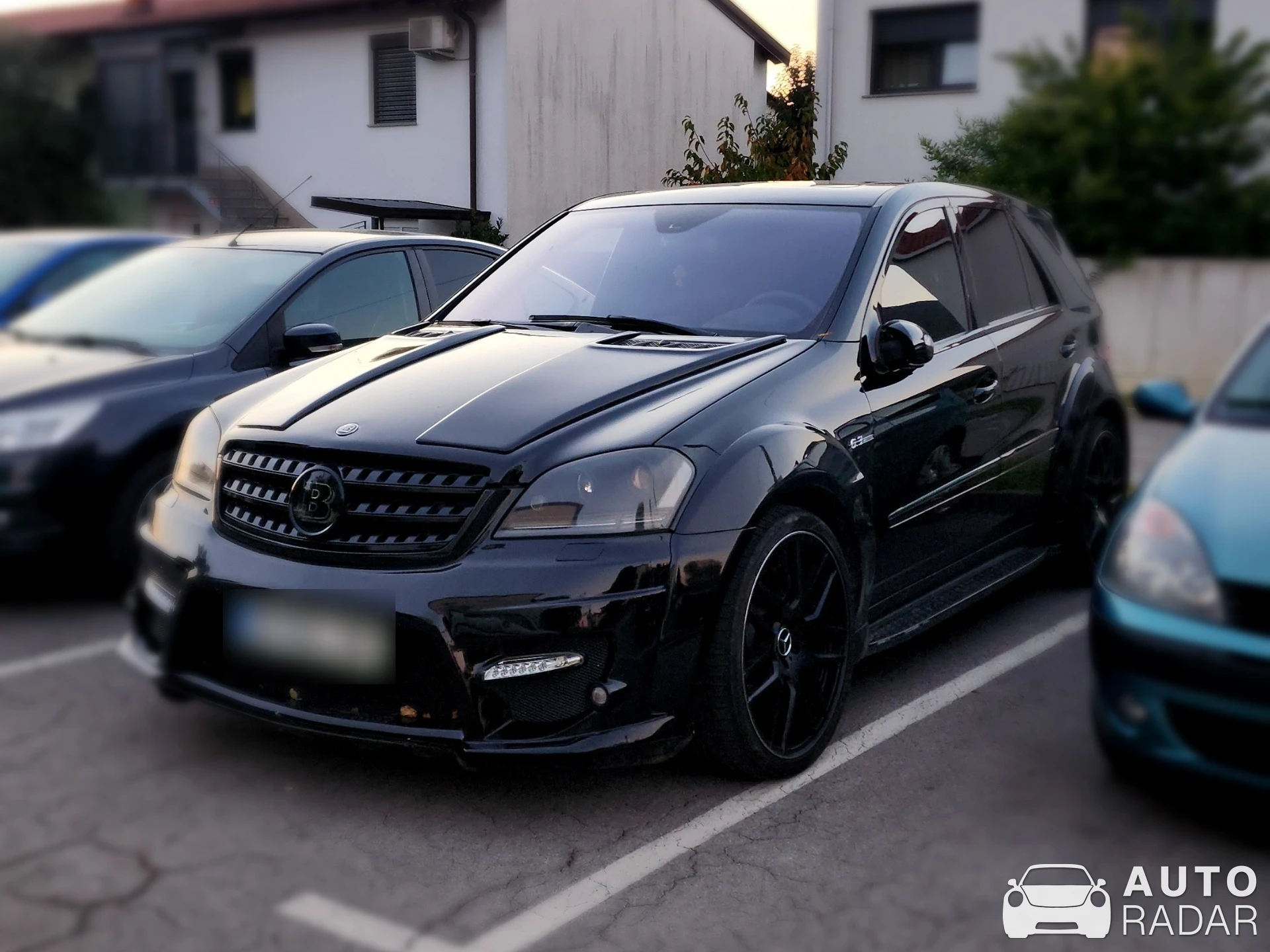Mercedes-Benz ML 63 AMG W166 Brabus spotted in Nova Gorica