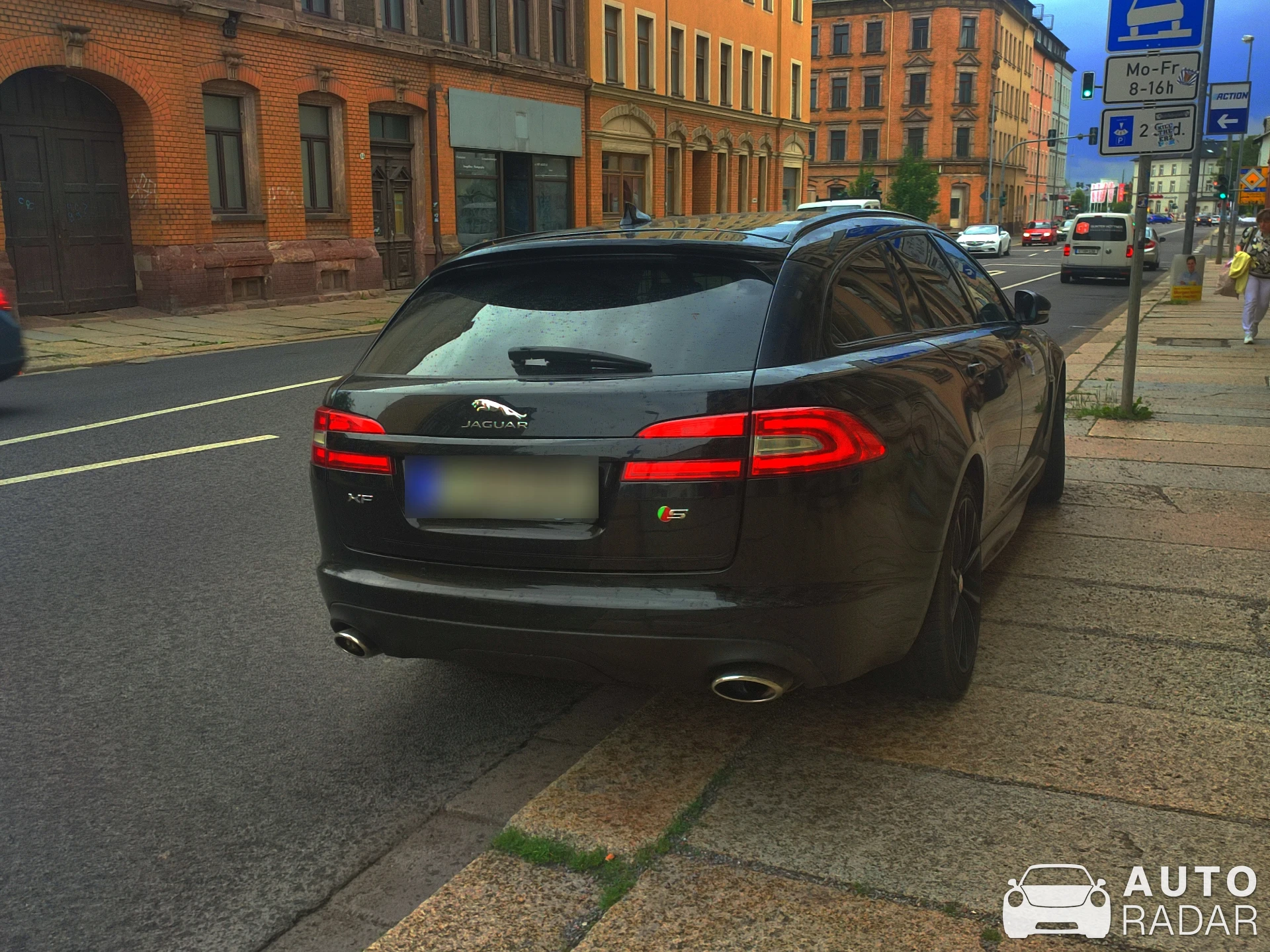 Jaguar XF spotted in Chemnitz